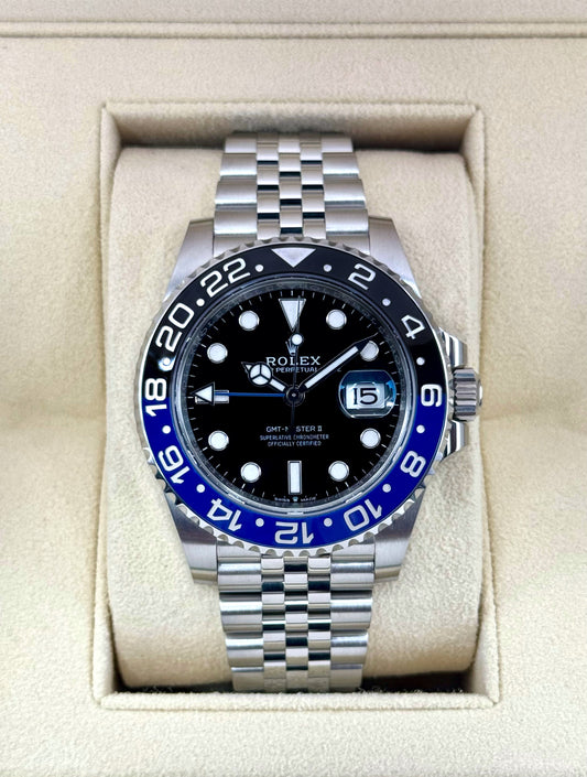 2024 Rolex GMT-Master II "Batgirl" 40mm 126710BLNR Jubilee - MyWatchLLC
