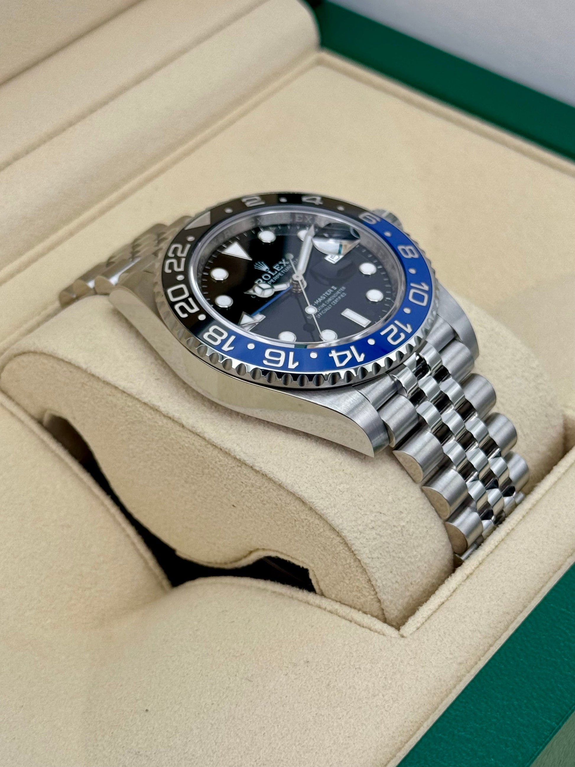 2024 Rolex GMT-Master II "Batgirl" 40mm 126710BLNR Jubilee - MyWatchLLC