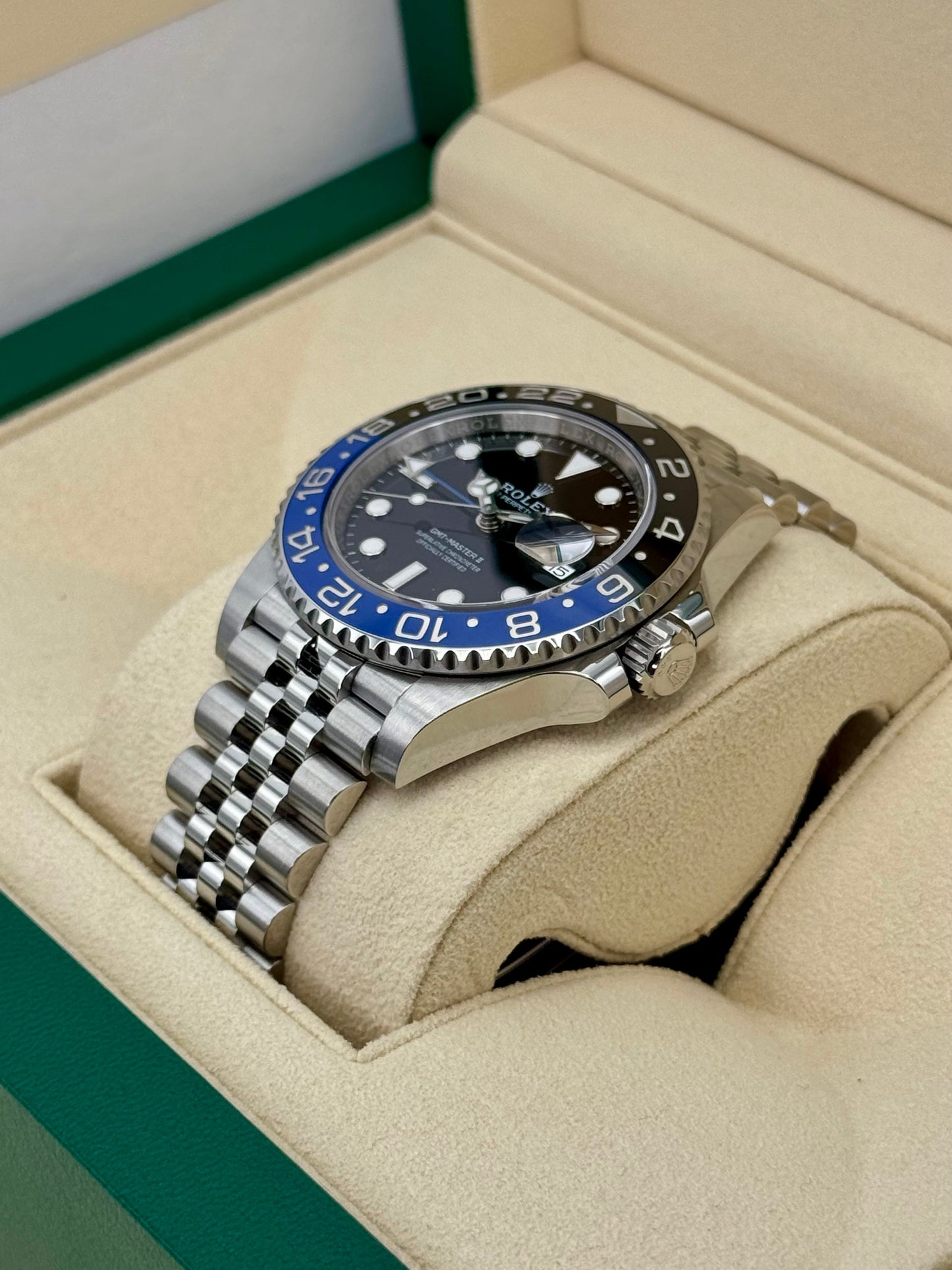 2024 Rolex GMT-Master II "Batgirl" 40mm 126710BLNR Jubilee - MyWatchLLC