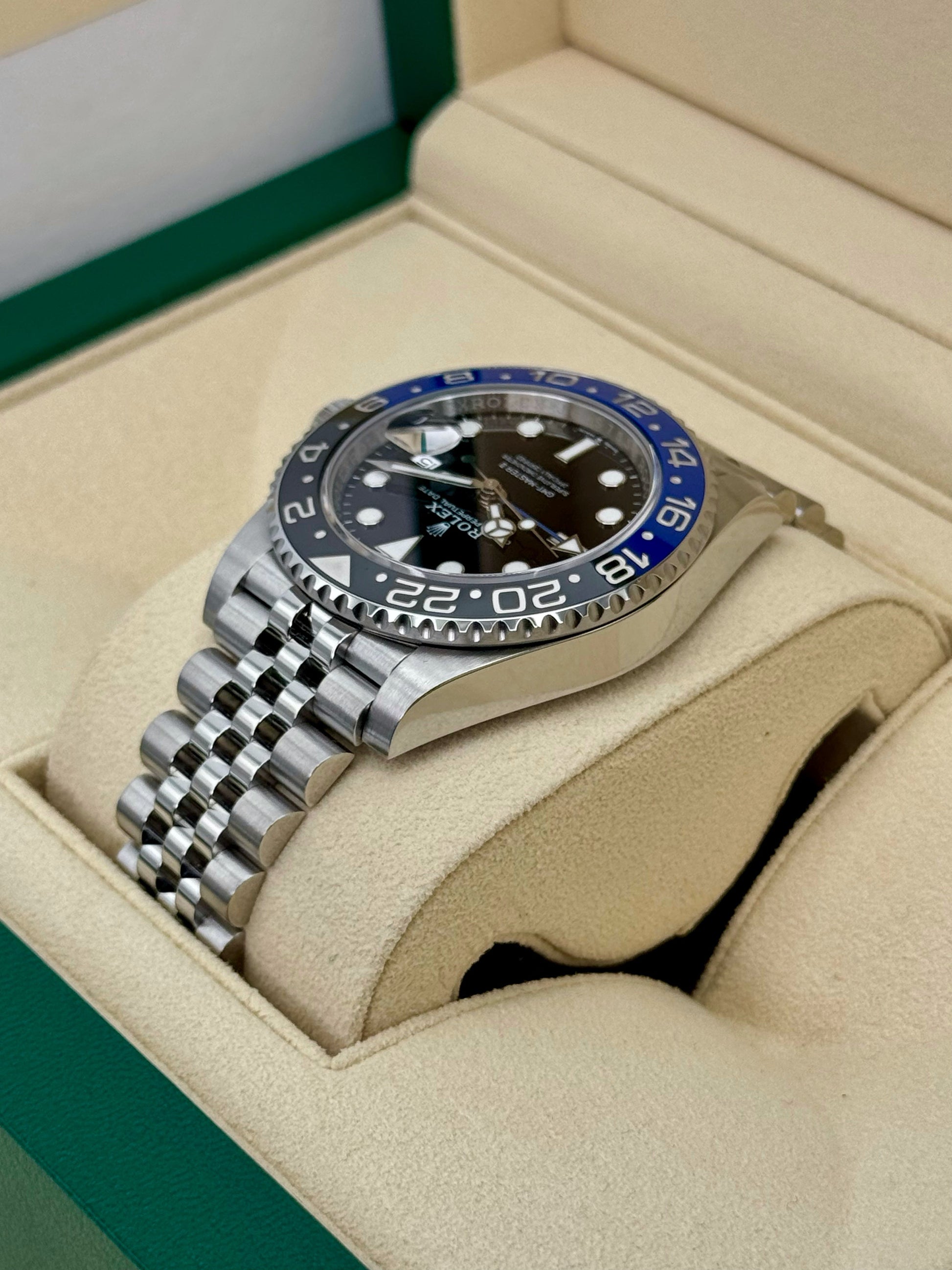 2024 Rolex GMT-Master II "Batgirl" 40mm 126710BLNR Jubilee - MyWatchLLC