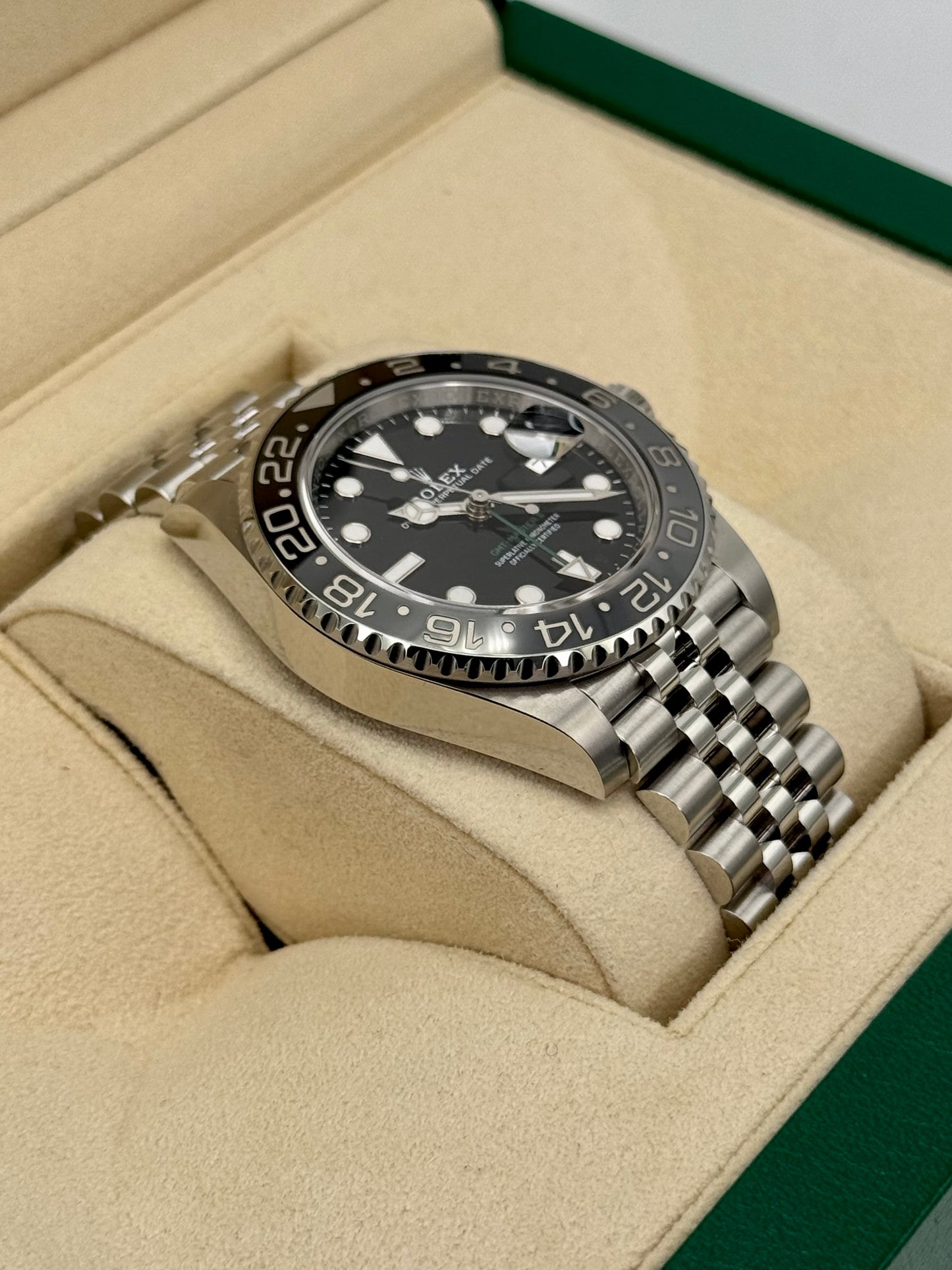 2024 Rolex GMT-Master II "Bruce Wayne" 40mm 126710GRNR Jubilee - MyWatchLLC
