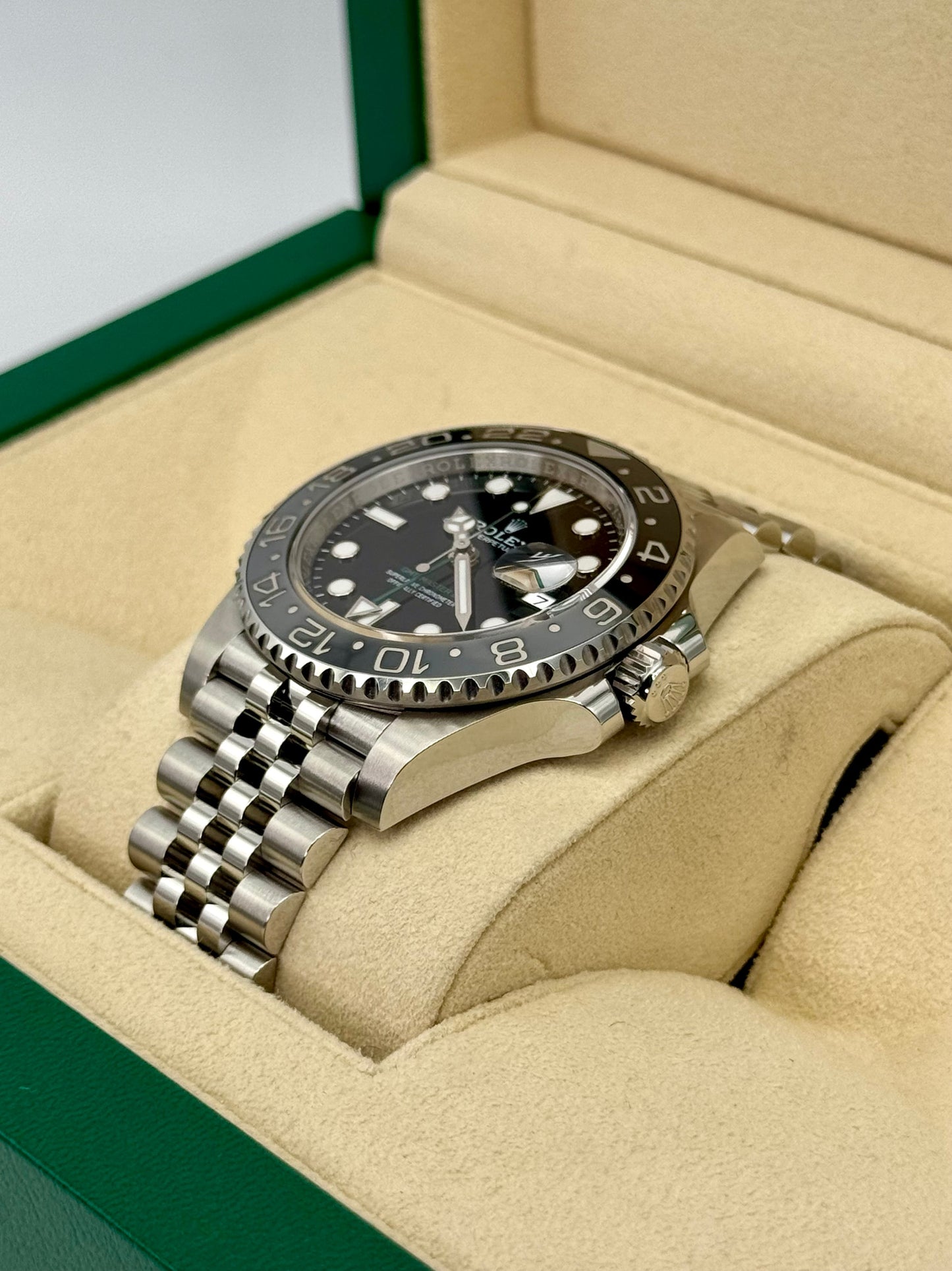 2024 Rolex GMT-Master II "Bruce Wayne" 40mm 126710GRNR Jubilee - MyWatchLLC