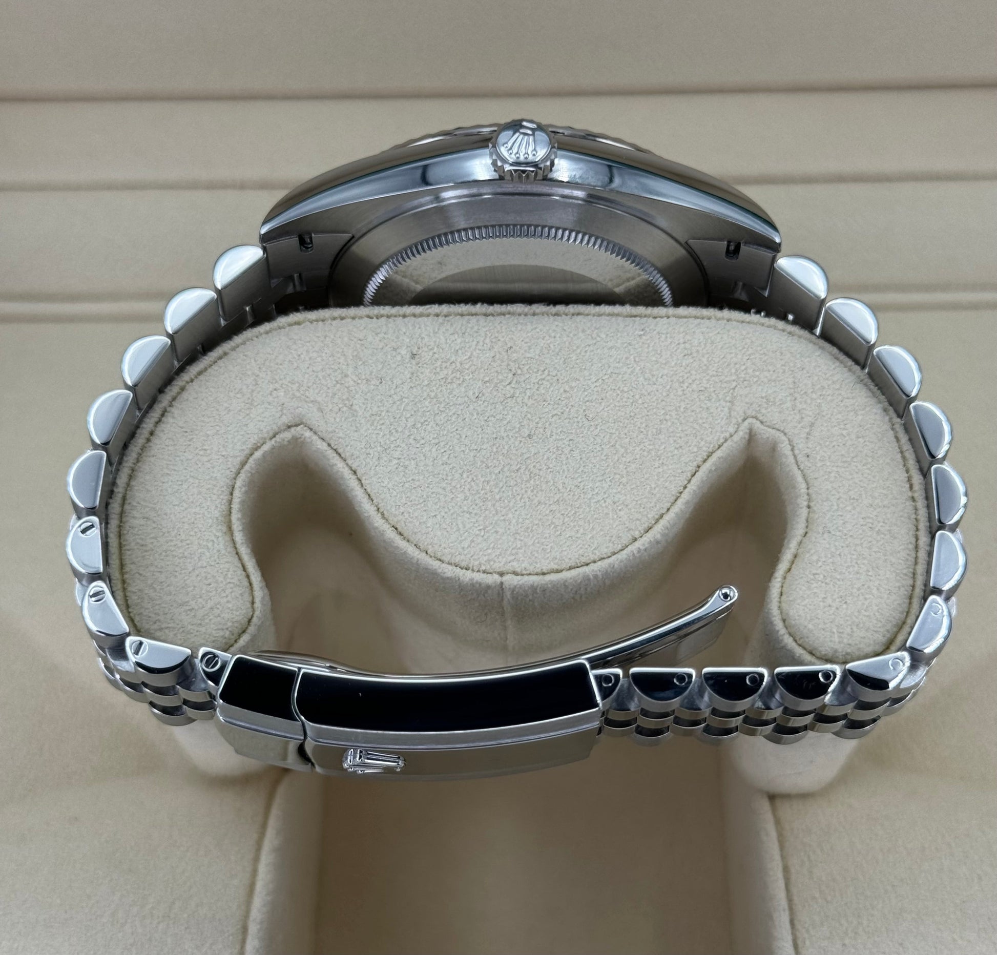 2021 Rolex Datejust 41mm Stainless Steel Jubilee Wimbledon Dial - MyWatchLLC