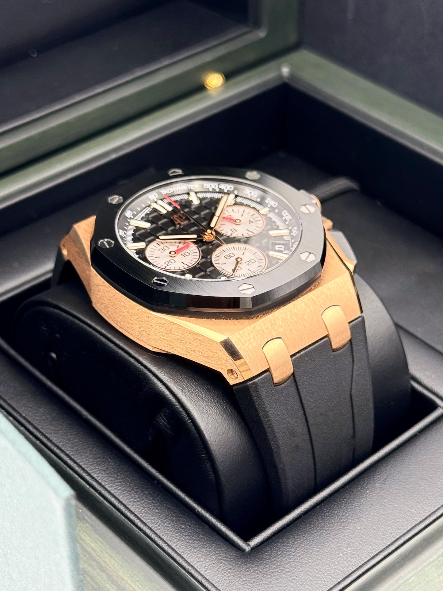 NEW 2024 Audemars Piguet Royal Oak Offshore Chrono 43mm 26420RO - MyWatchLLC