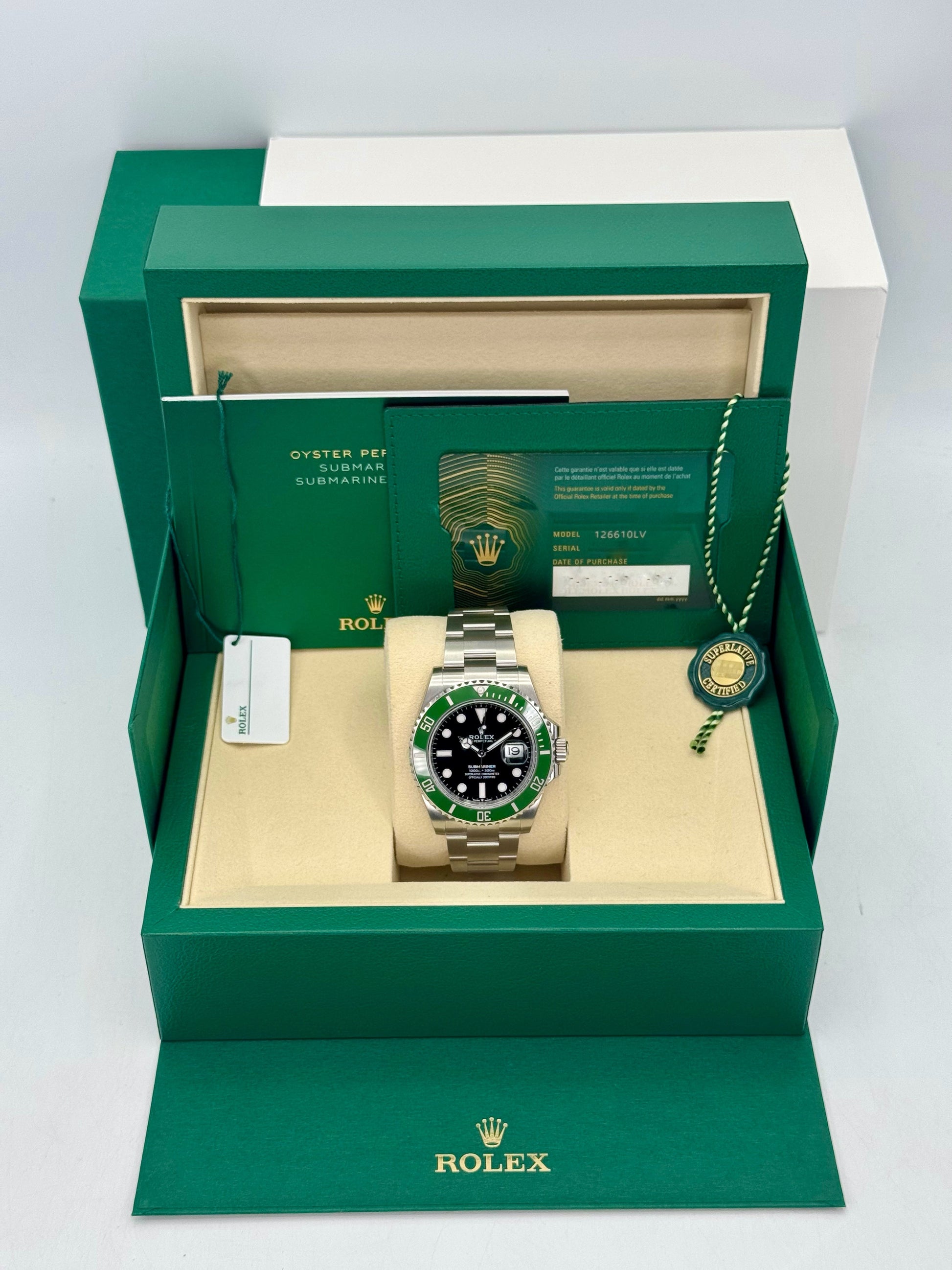 NEW 2025 Rolex Submariner "Starbucks" 41mm 126610LV Black Dial - MyWatchLLC