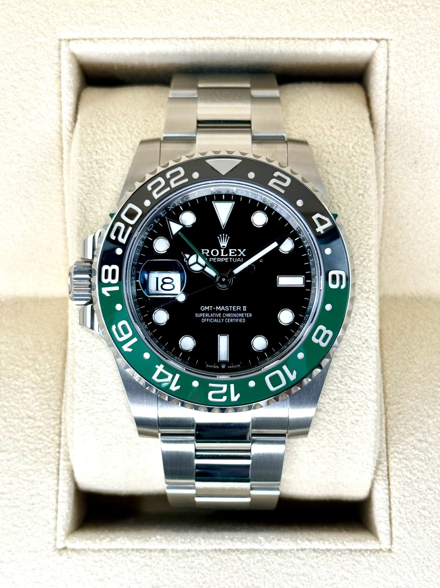 2023 Rolex GMT-Master II “Spriteâ€?40mm 126720VTNR Oyster - MyWatchLLC