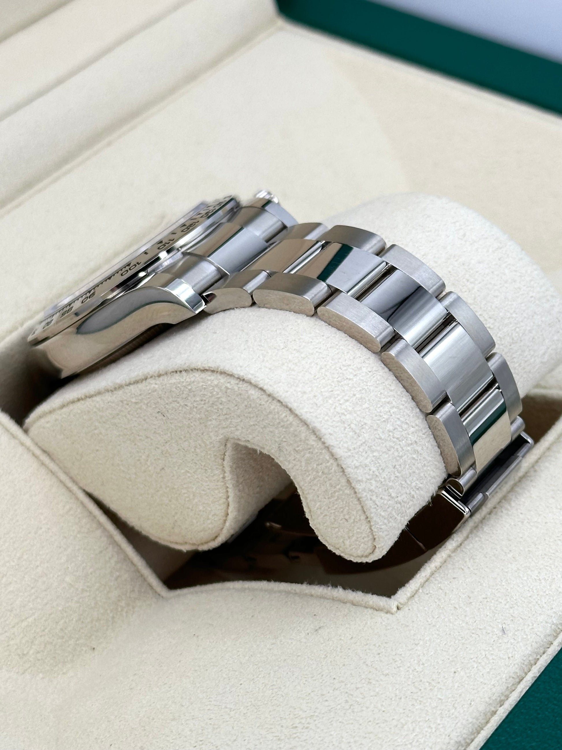 NEW 2024 Rolex Daytona 40mm 126509 White Gold Silver Ghost Dial - MyWatchLLC