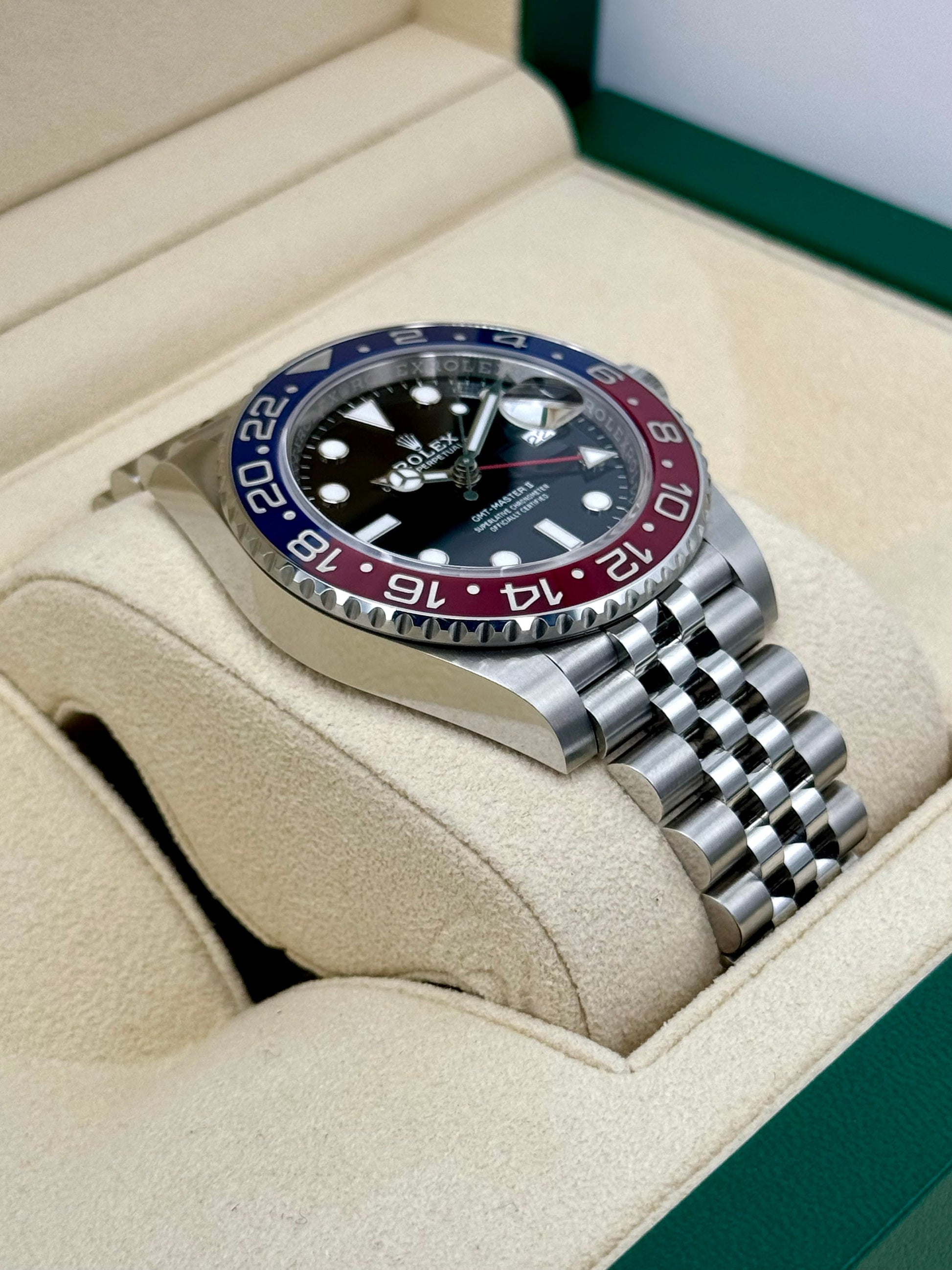 NEW 2024 Rolex GMT-Master II "Pepsi" 40mm 126710BLRO Jubilee - MyWatchLLC