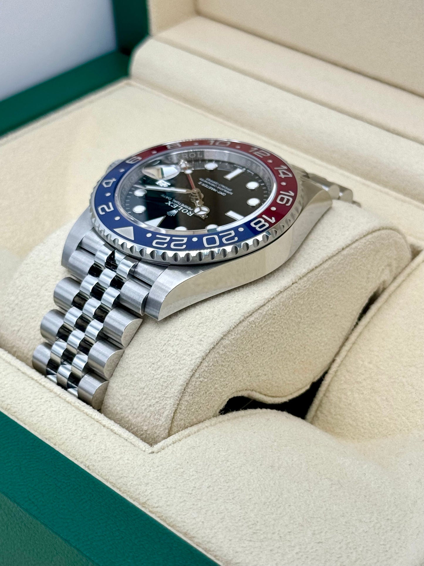 NEW 2024 Rolex GMT-Master II "Pepsi" 40mm 126710BLRO Jubilee - MyWatchLLC