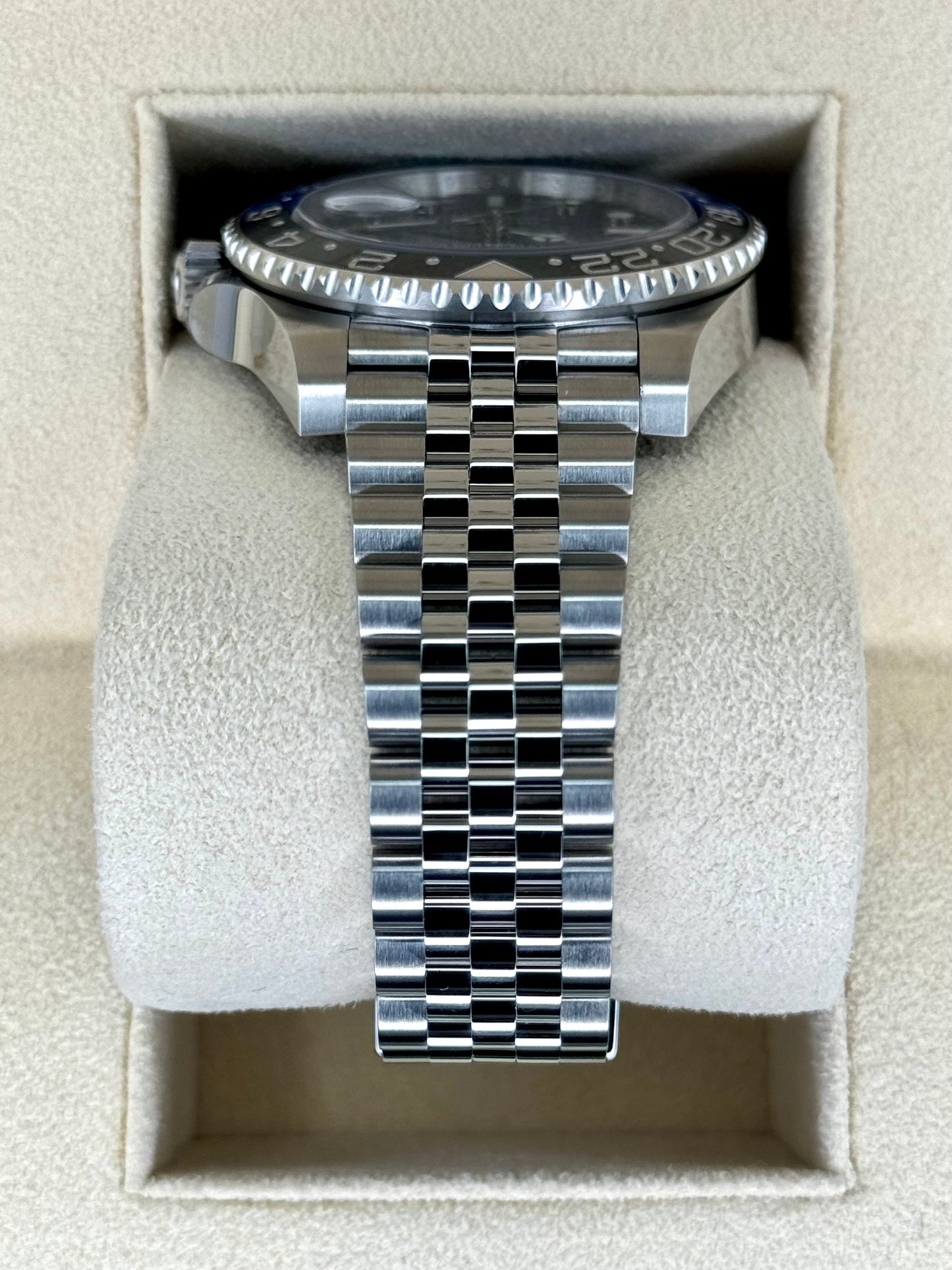 2023 Rolex GMT-Master II "Batgirl" 40mm 126710BLNR Jubilee Black Dial - MyWatchLLC