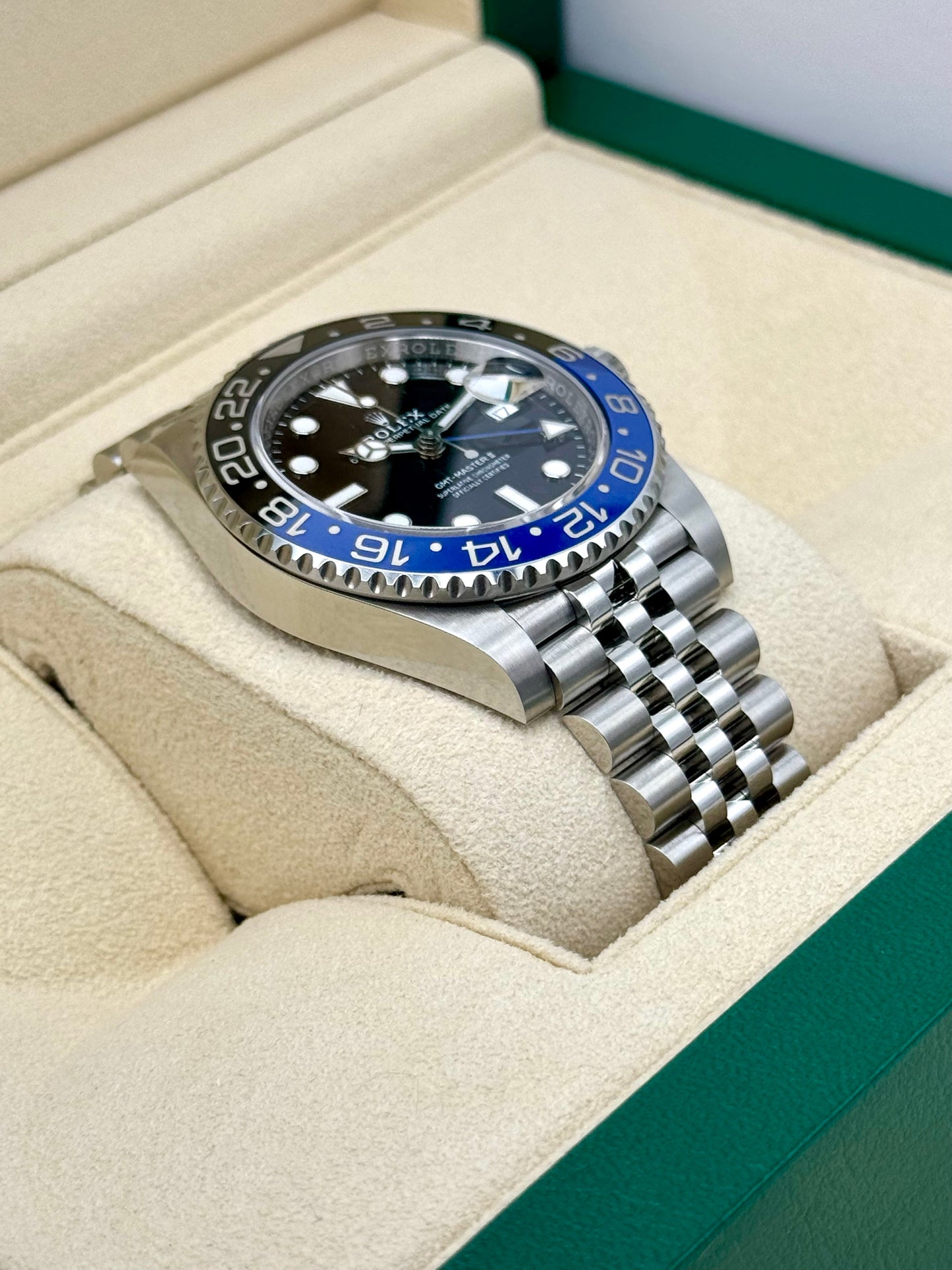 2023 Rolex GMT-Master II "Batgirl" 40mm 126710BLNR Jubilee Black Dial - MyWatchLLC