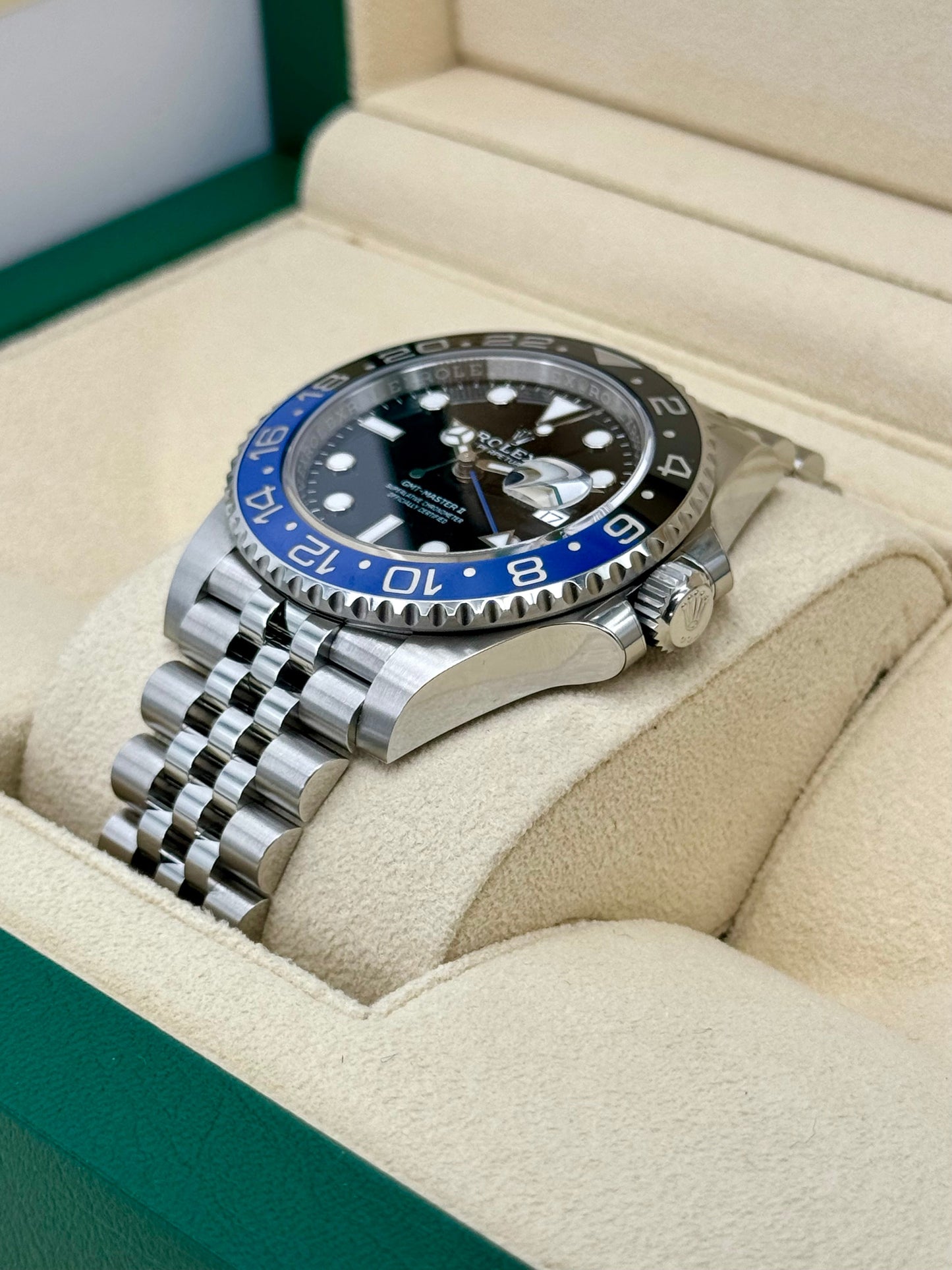 2023 Rolex GMT-Master II "Batgirl" 40mm 126710BLNR Jubilee Black Dial - MyWatchLLC