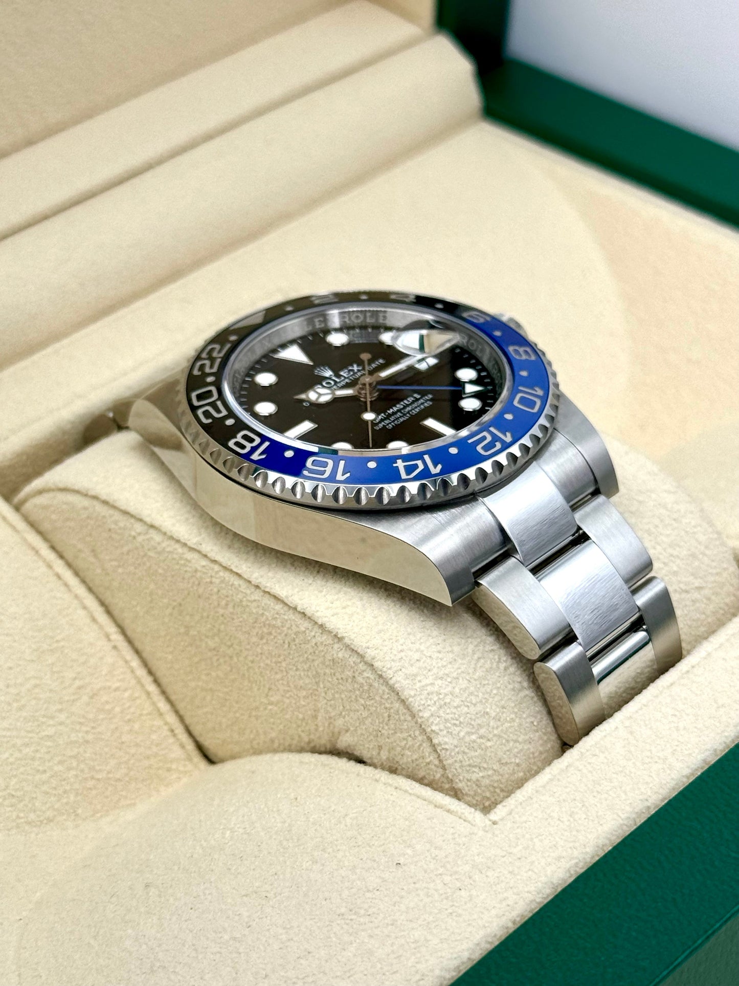 2024 Rolex GMT-Master II "Batman" 40mm 126710BLNR Oyster - MyWatchLLC