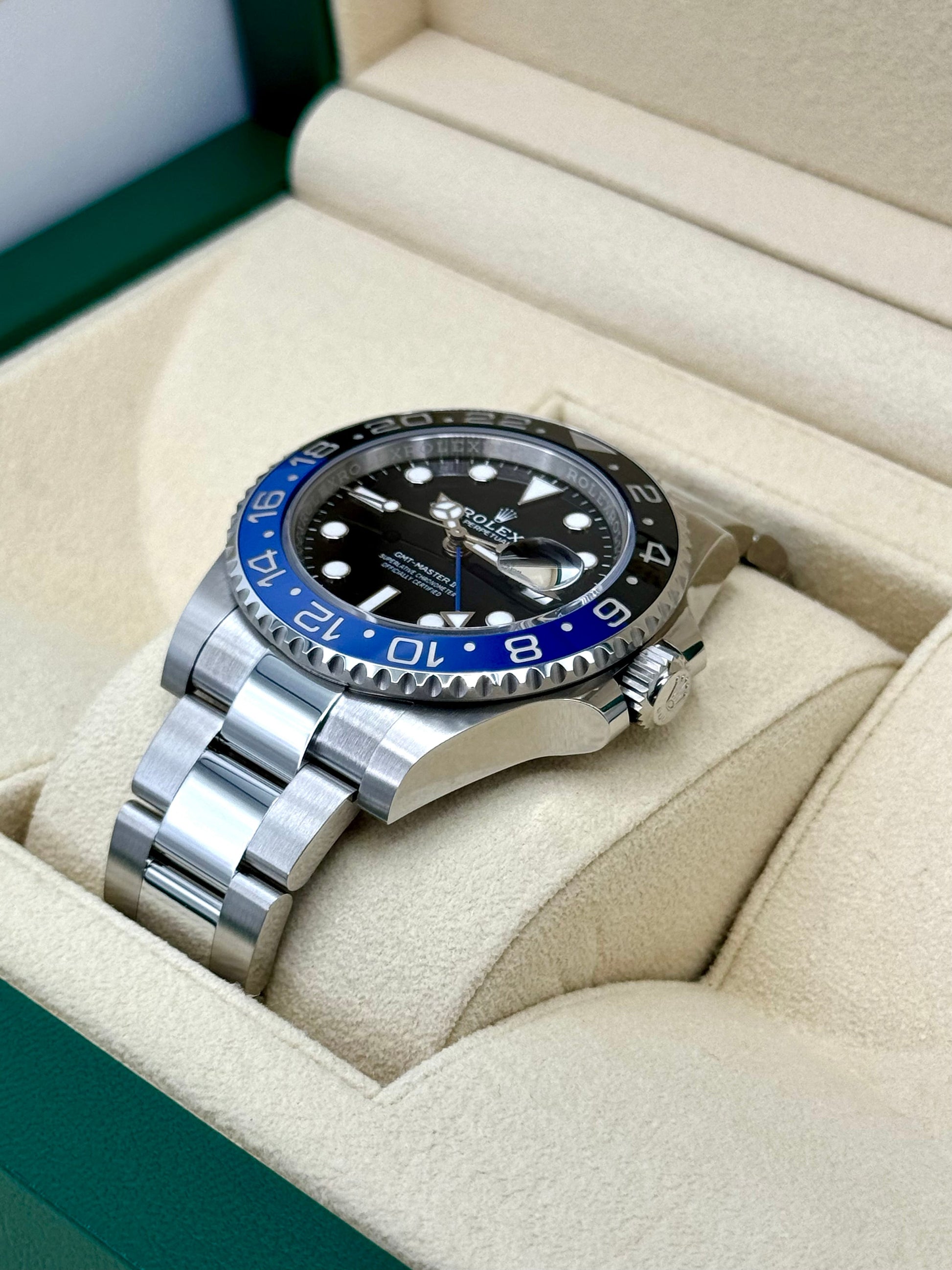 2024 Rolex GMT-Master II "Batman" 40mm 126710BLNR Oyster - MyWatchLLC
