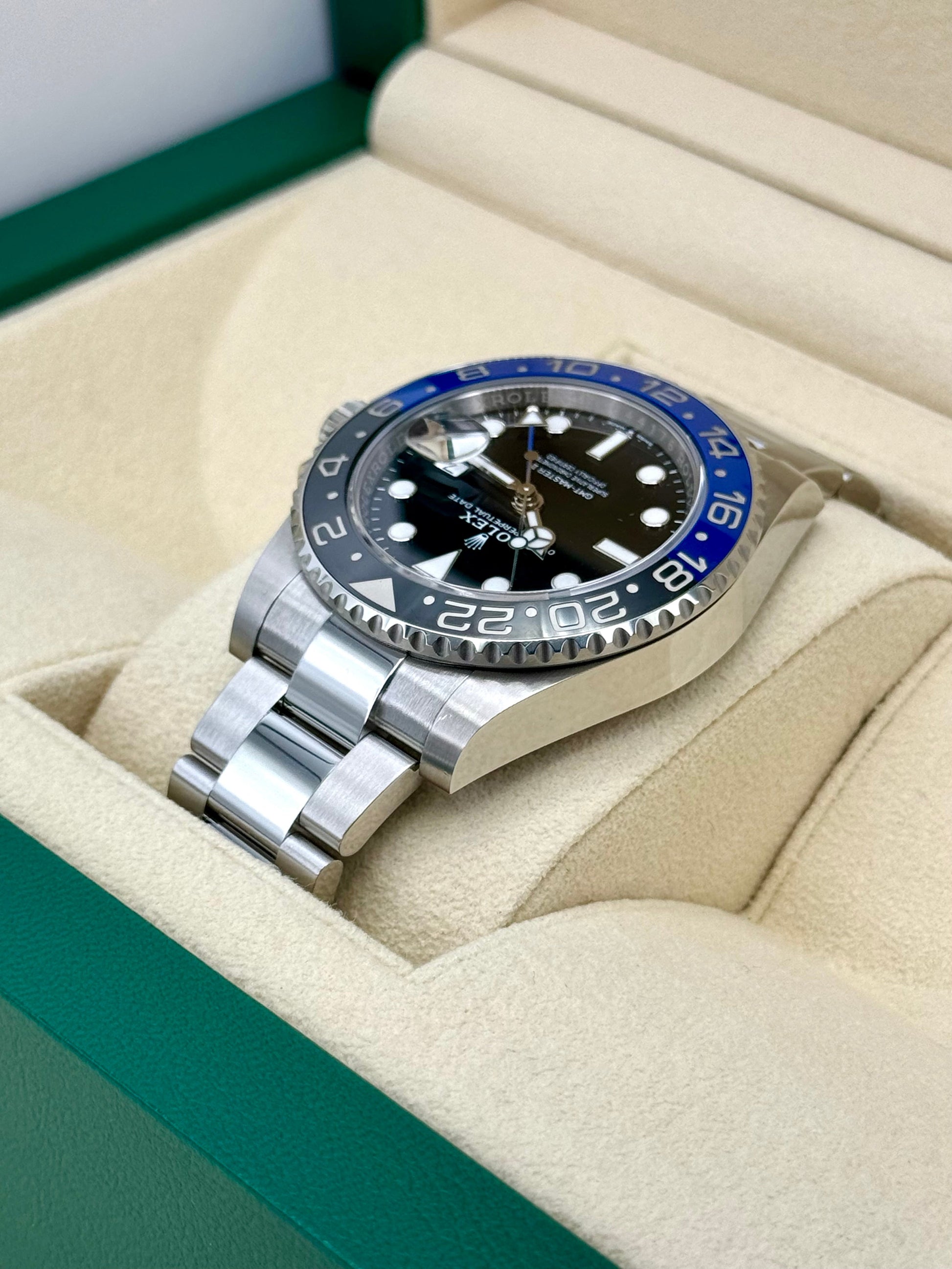 2024 Rolex GMT-Master II "Batman" 40mm 126710BLNR Oyster - MyWatchLLC