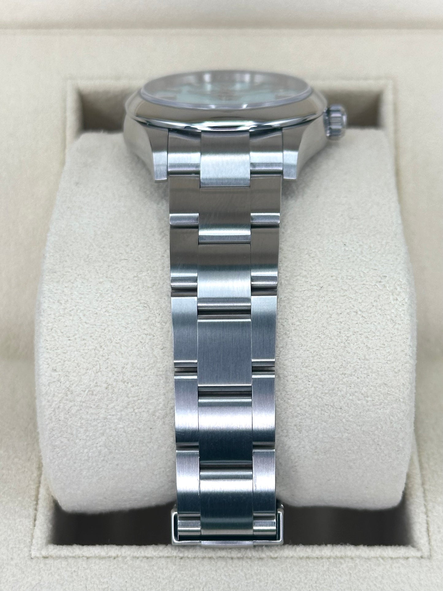 NEW 2024 Rolex Oyster Perpetual 31mm 277200 Tiffany Blue Dial - MyWatchLLC