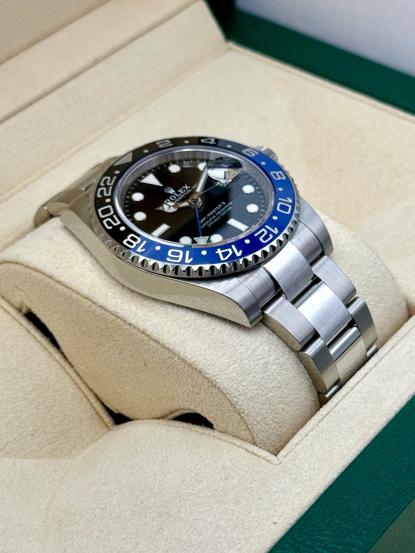 2016 Rolex GMT-Master II "Batman" 40mm 116710BLNR Oyster - MyWatchLLC