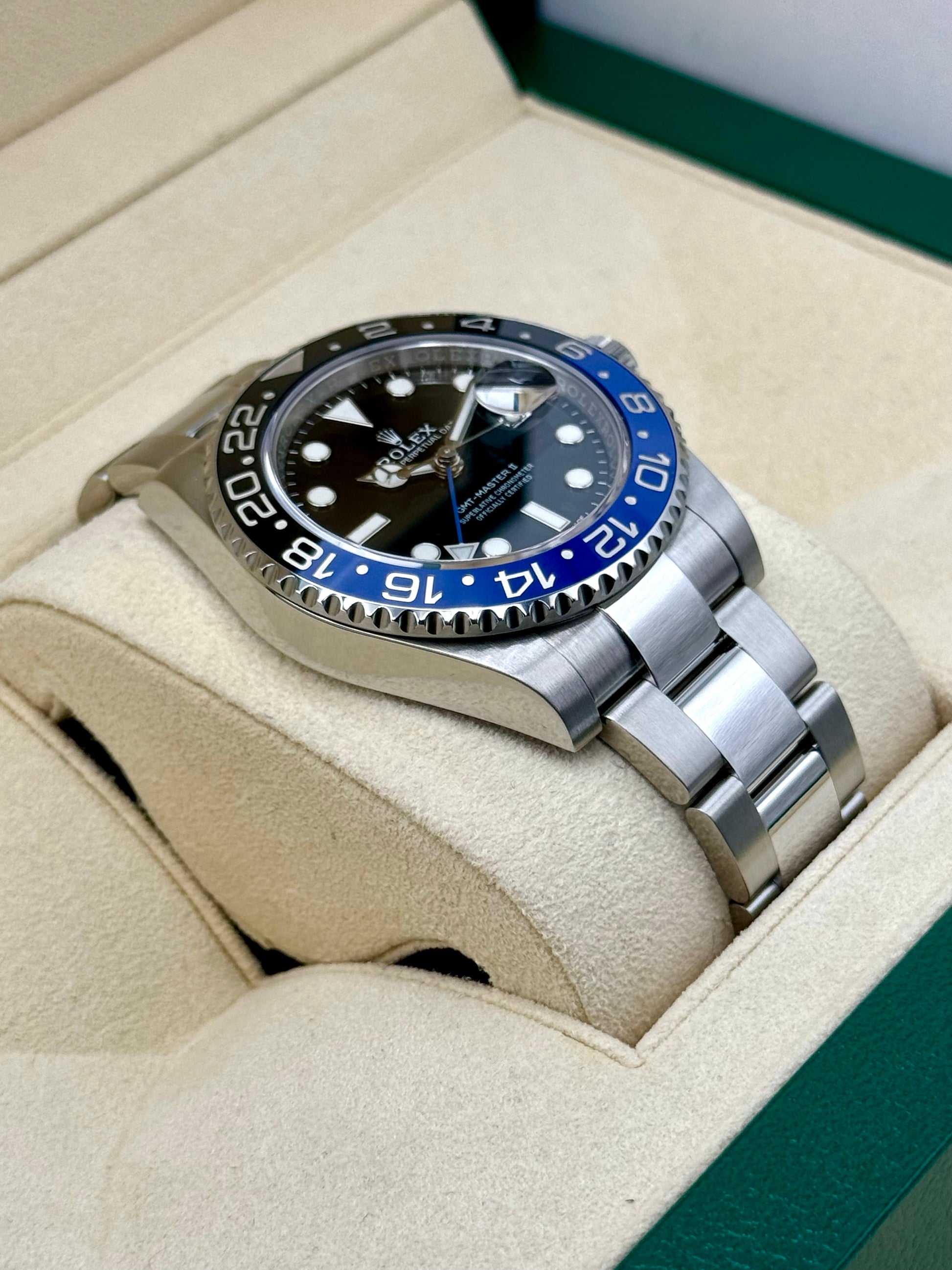 2016 Rolex GMT-Master II "Batman" 40mm 116710BLNR Oyster - MyWatchLLC