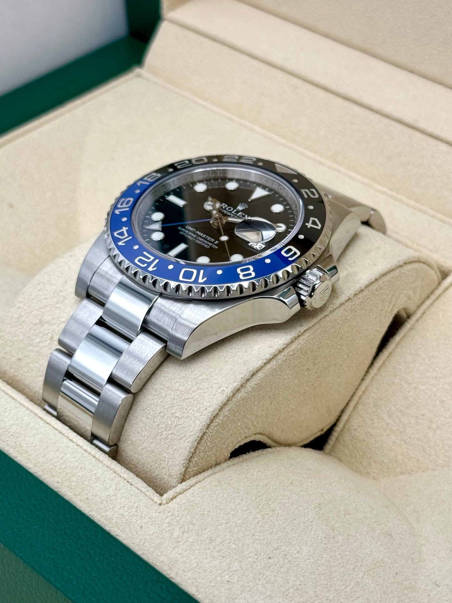 2016 Rolex GMT-Master II "Batman" 40mm 116710BLNR Oyster - MyWatchLLC