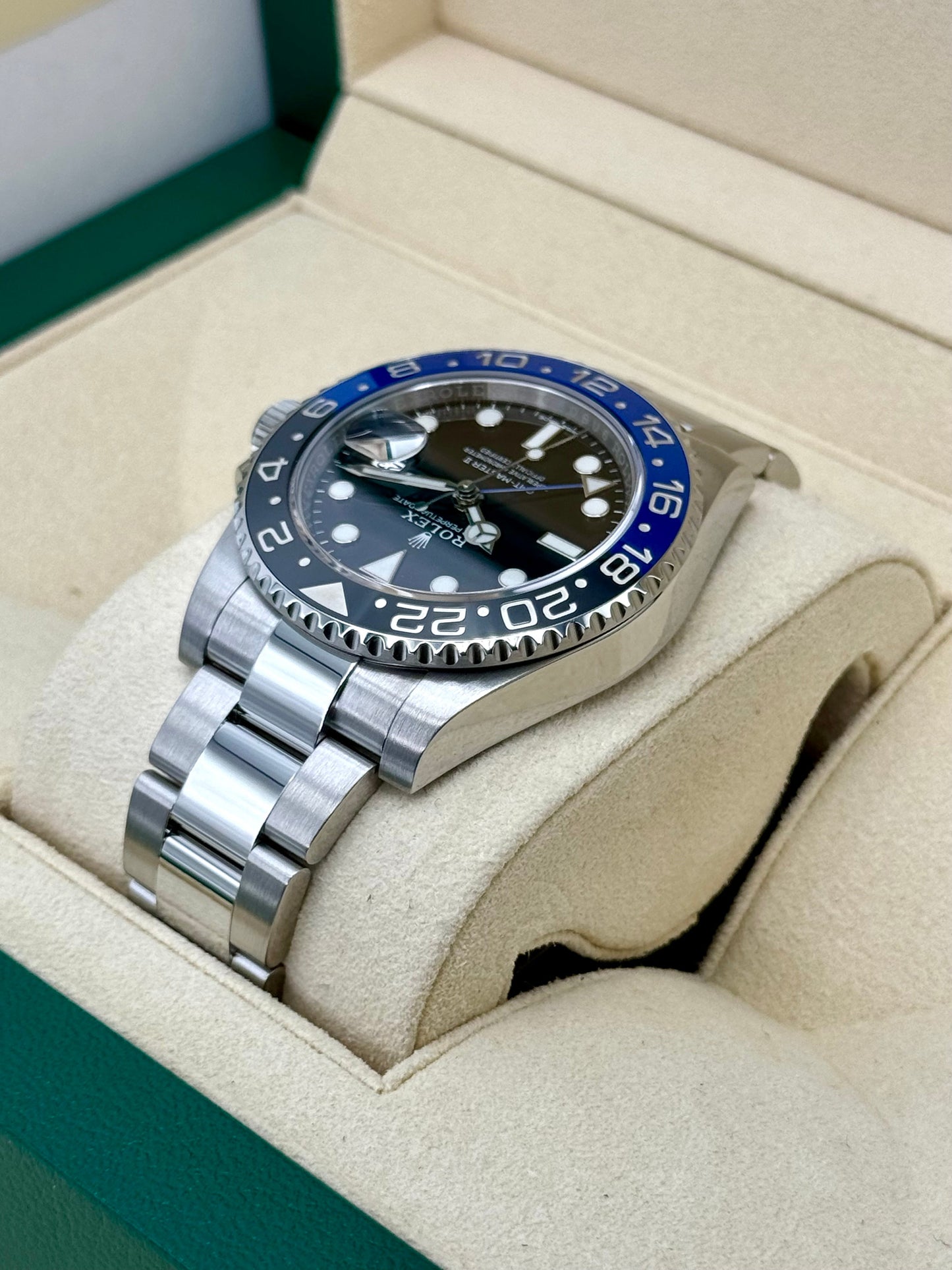 2016 Rolex GMT-Master II "Batman" 40mm 116710BLNR Oyster - MyWatchLLC