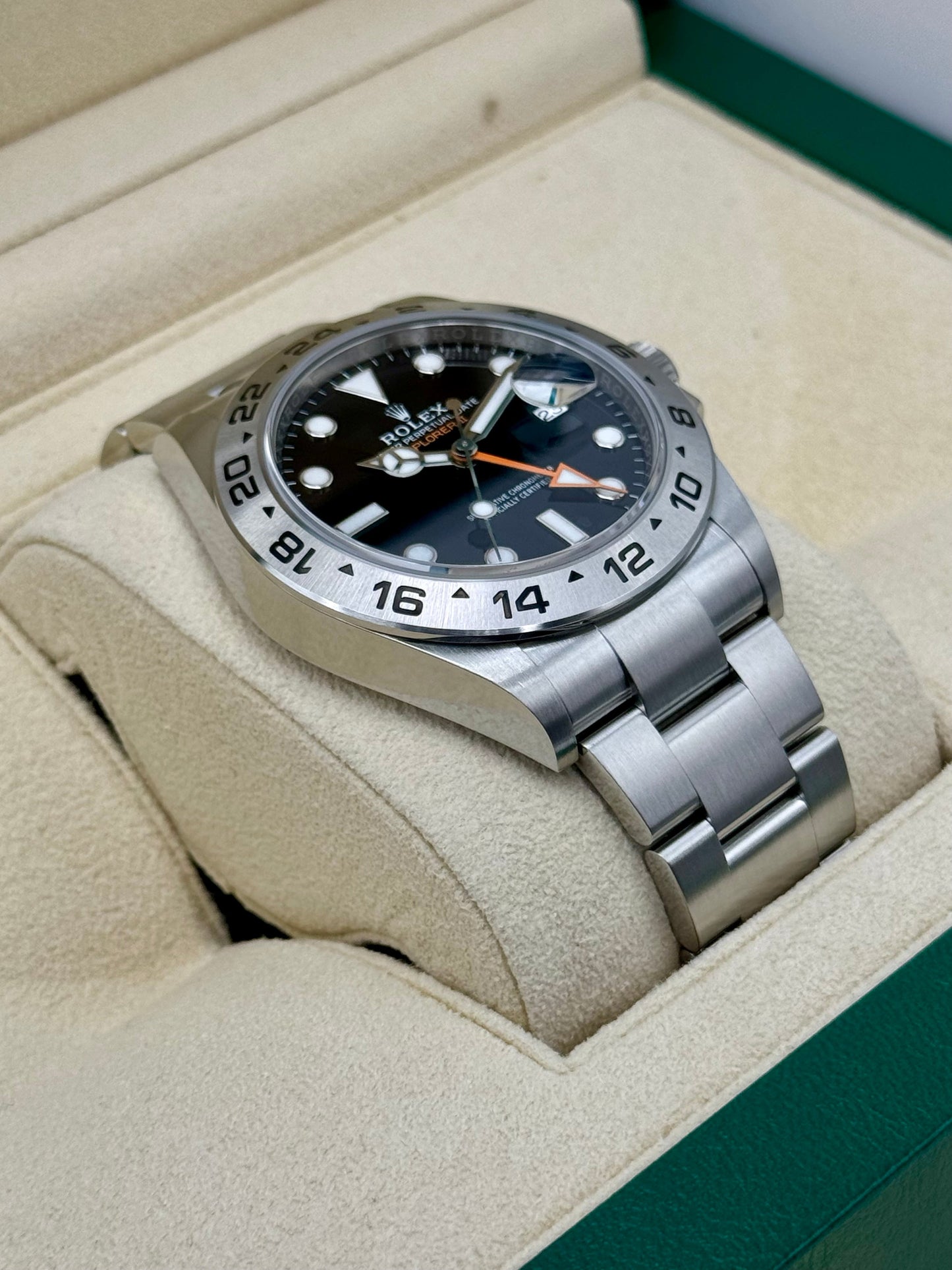 2024 Rolex Explorer II 42mm 226570 Black Dial - MyWatchLLC