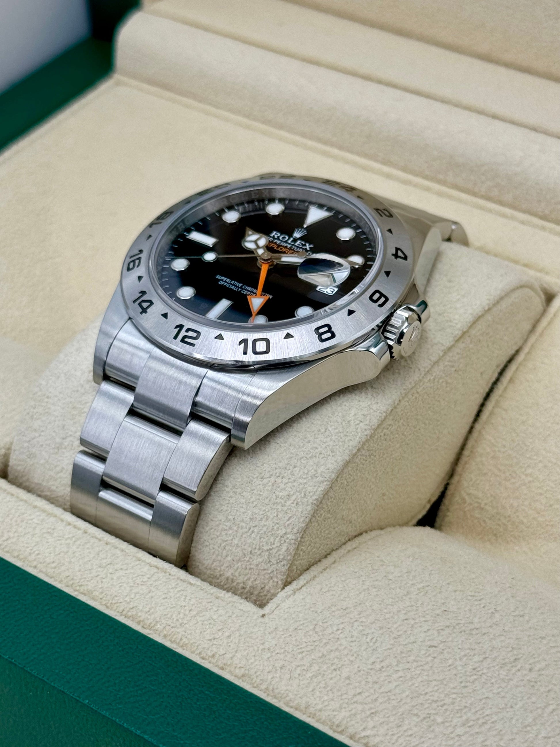2024 Rolex Explorer II 42mm 226570 Black Dial - MyWatchLLC