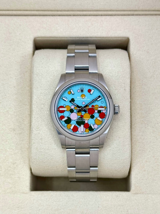 NEW 2025 Rolex Oyster Perpetual 31mm 277200 Celebration Dial - MyWatchLLC