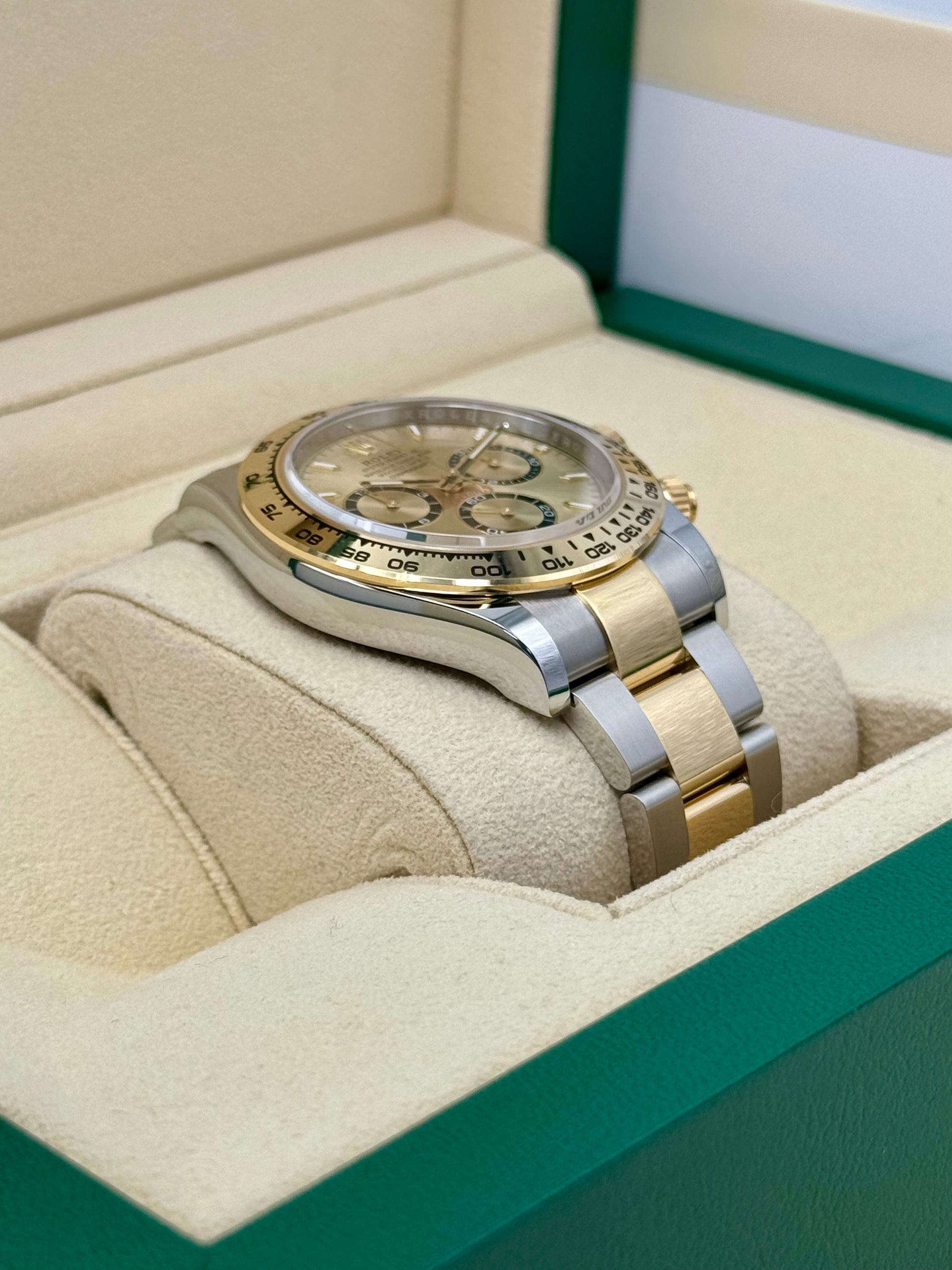 NEW 2023 Rolex Daytona 40mm 126503 Two-Tone Champagne Dial - MyWatchLLC