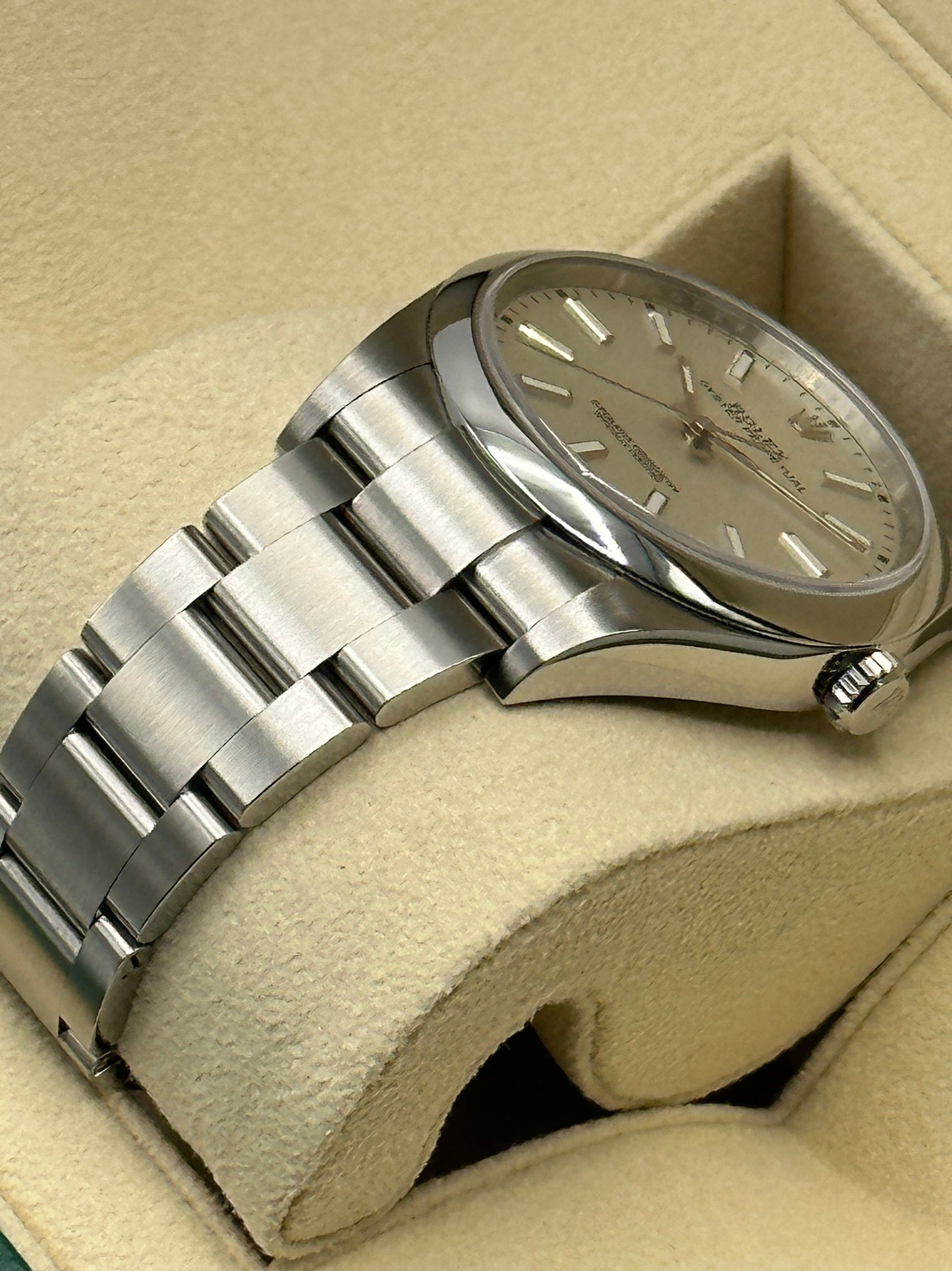 2019 Rolex Oyster Perpetual 39mm Stainless Steel White Index Dial - MyWatchLLC