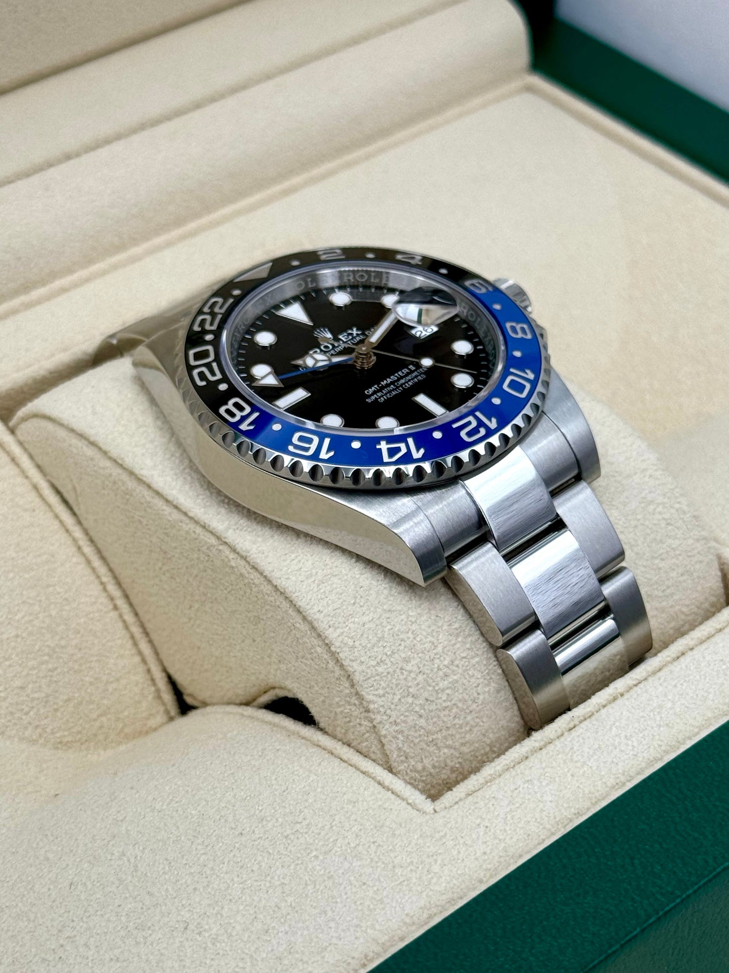 2023 Rolex GMT-Master II "Batman" 40mm 126710BLNR Oyster - MyWatchLLC