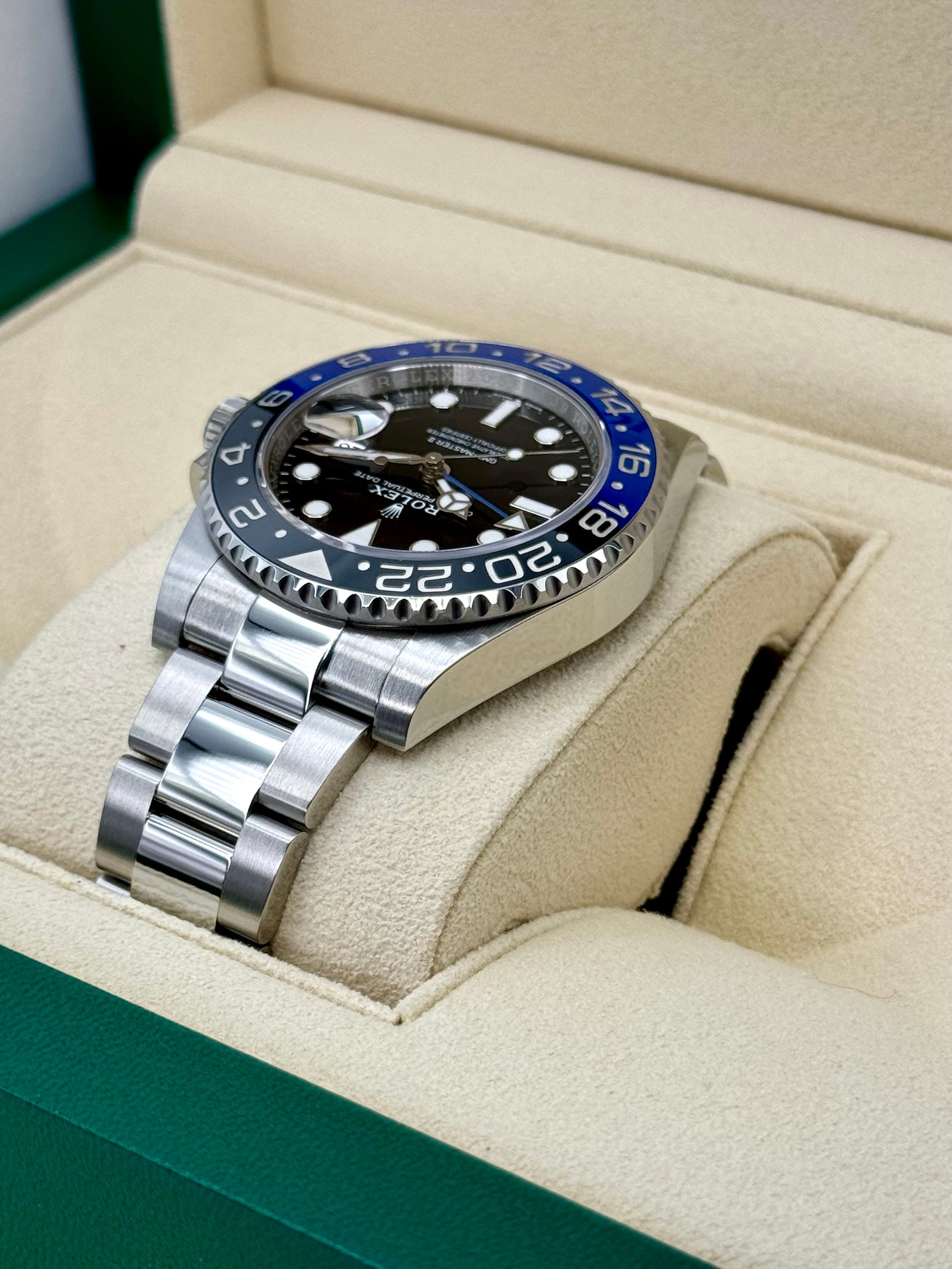 2023 Rolex GMT-Master II "Batman" 40mm 126710BLNR Oyster - MyWatchLLC