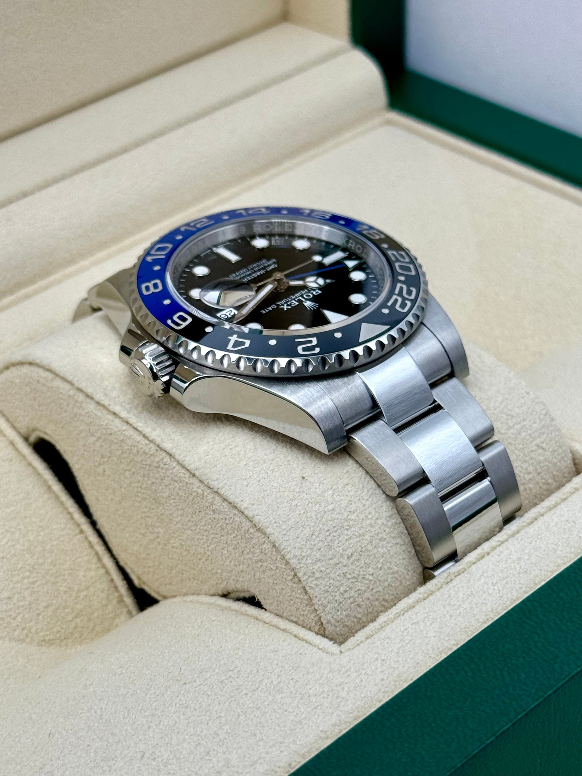 2023 Rolex GMT-Master II "Batman" 40mm 126710BLNR Oyster - MyWatchLLC
