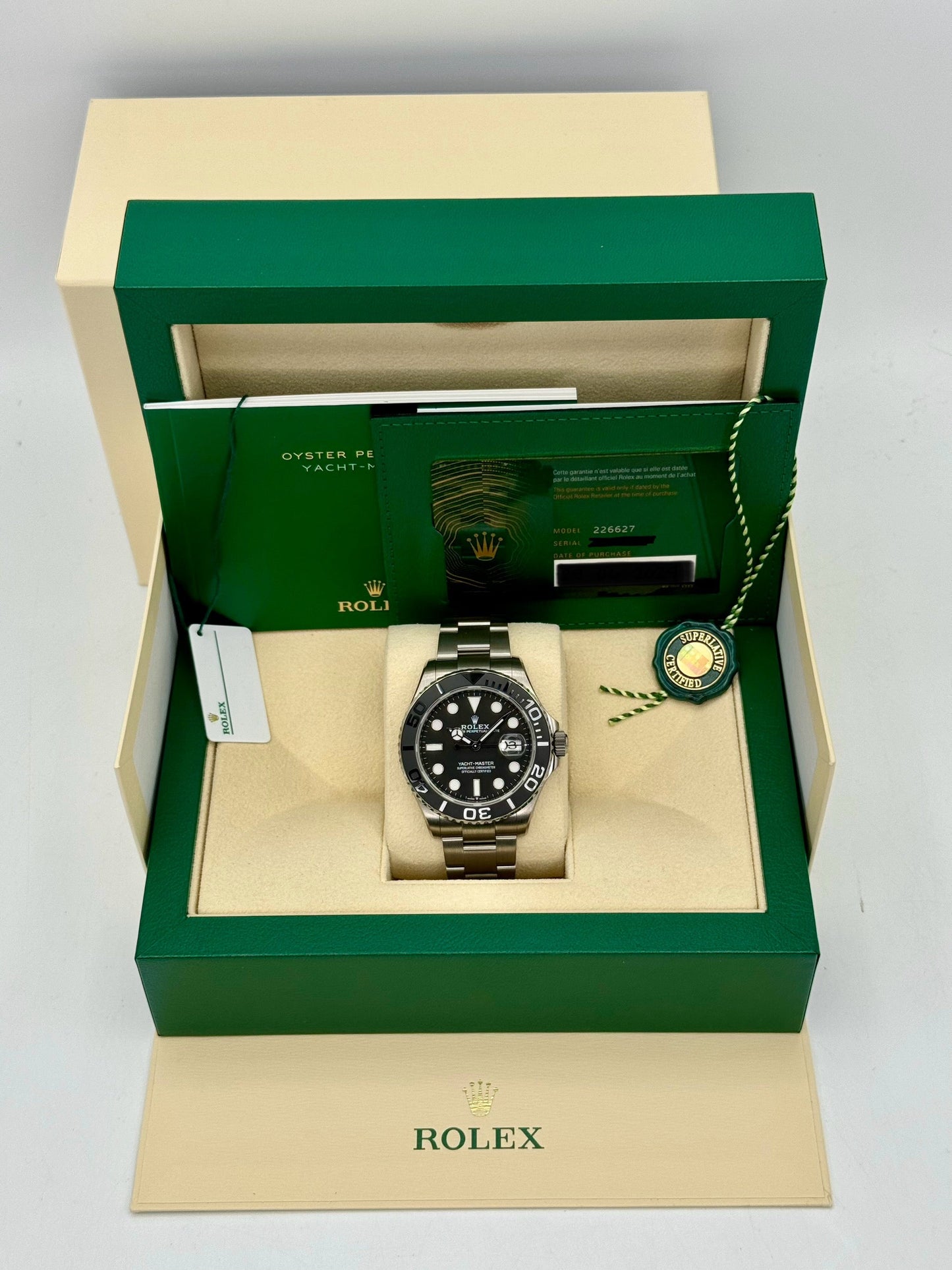 NEW 2024 Rolex Yacht-Master 42mm 226627 Titanium - MyWatchLLC