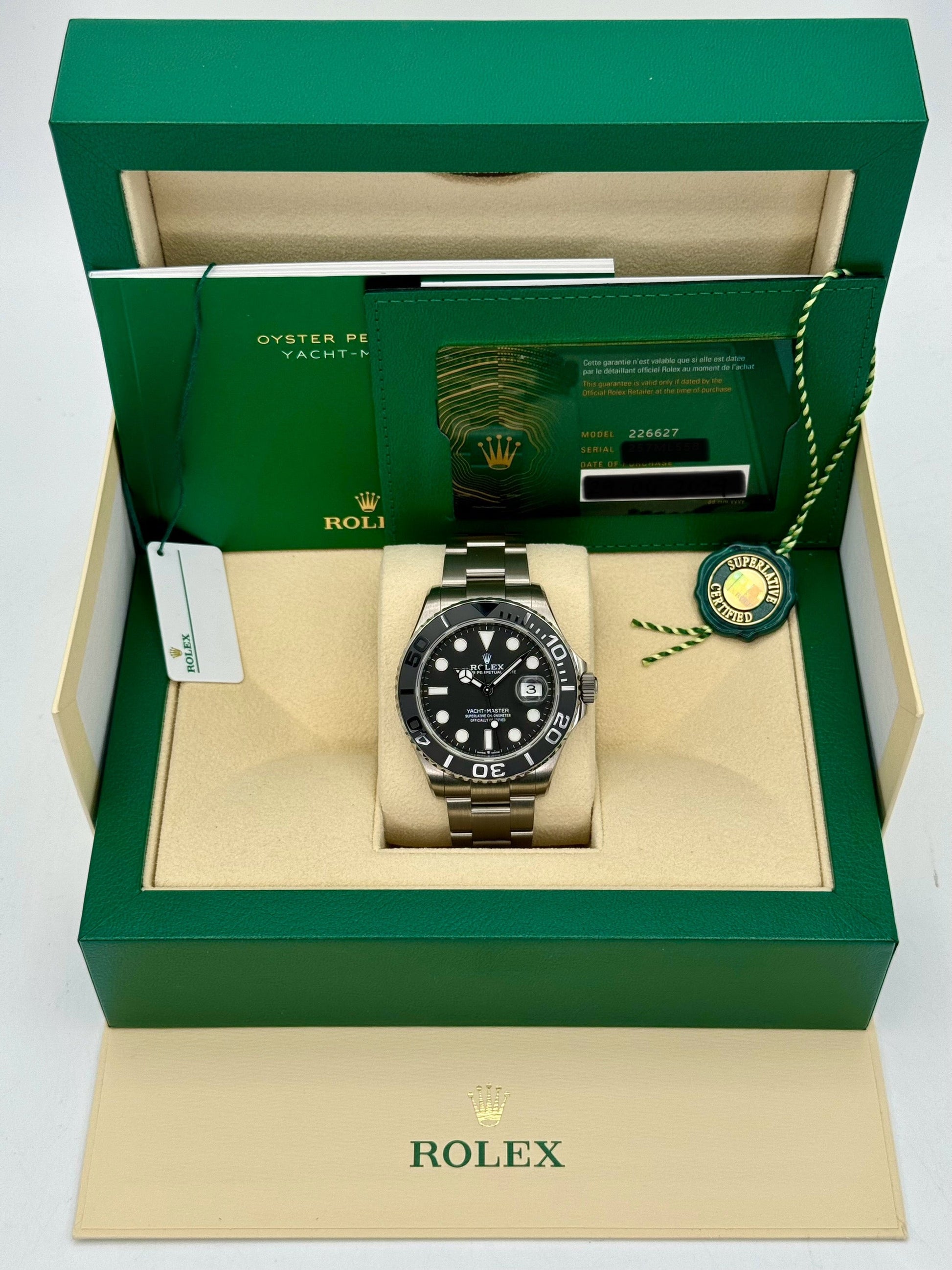 NEW 2024 Rolex Yacht-Master 42mm 226627 Titanium - MyWatchLLC