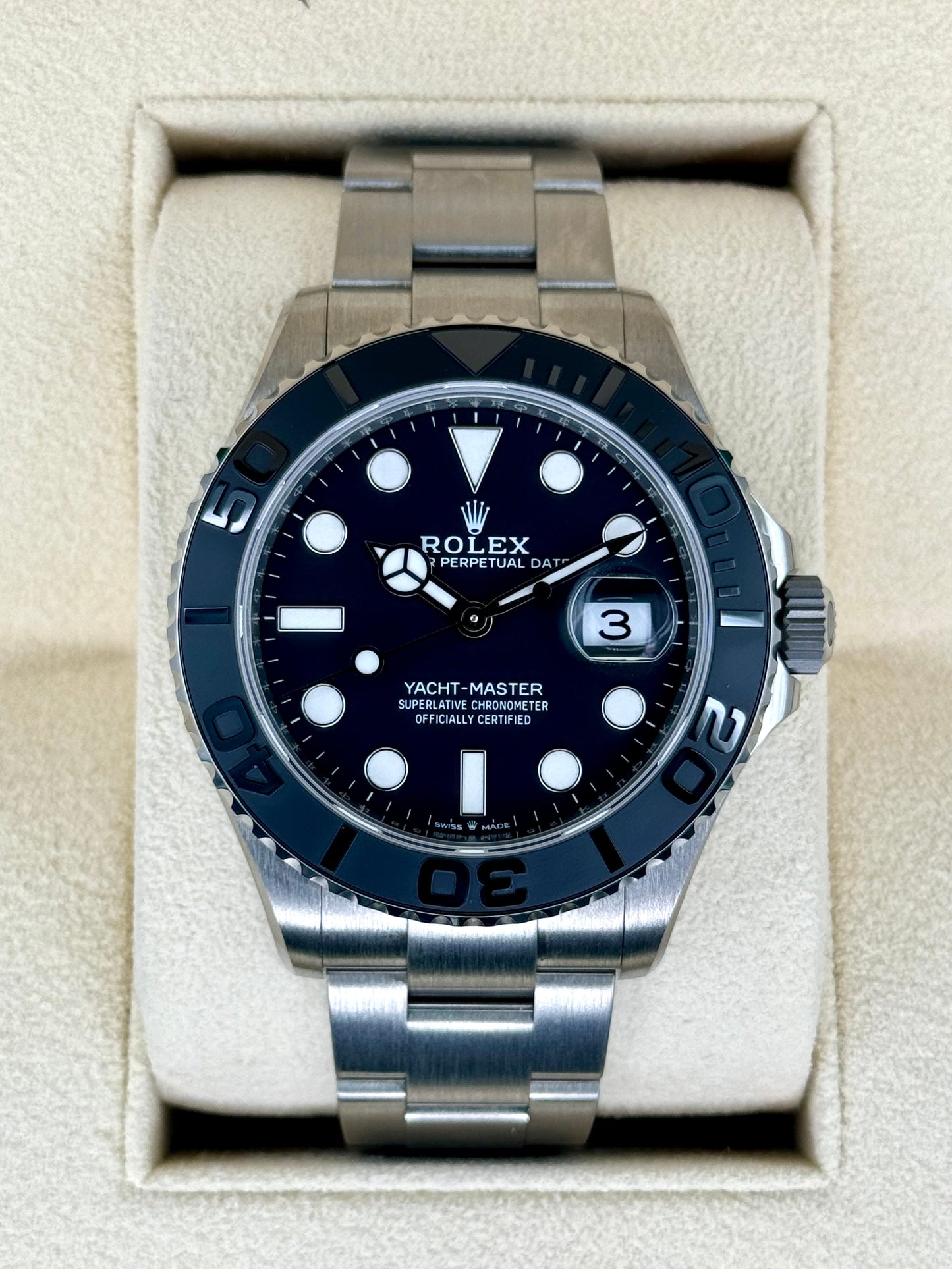 NEW 2024 Rolex Yacht-Master 42mm 226627 Titanium - MyWatchLLC
