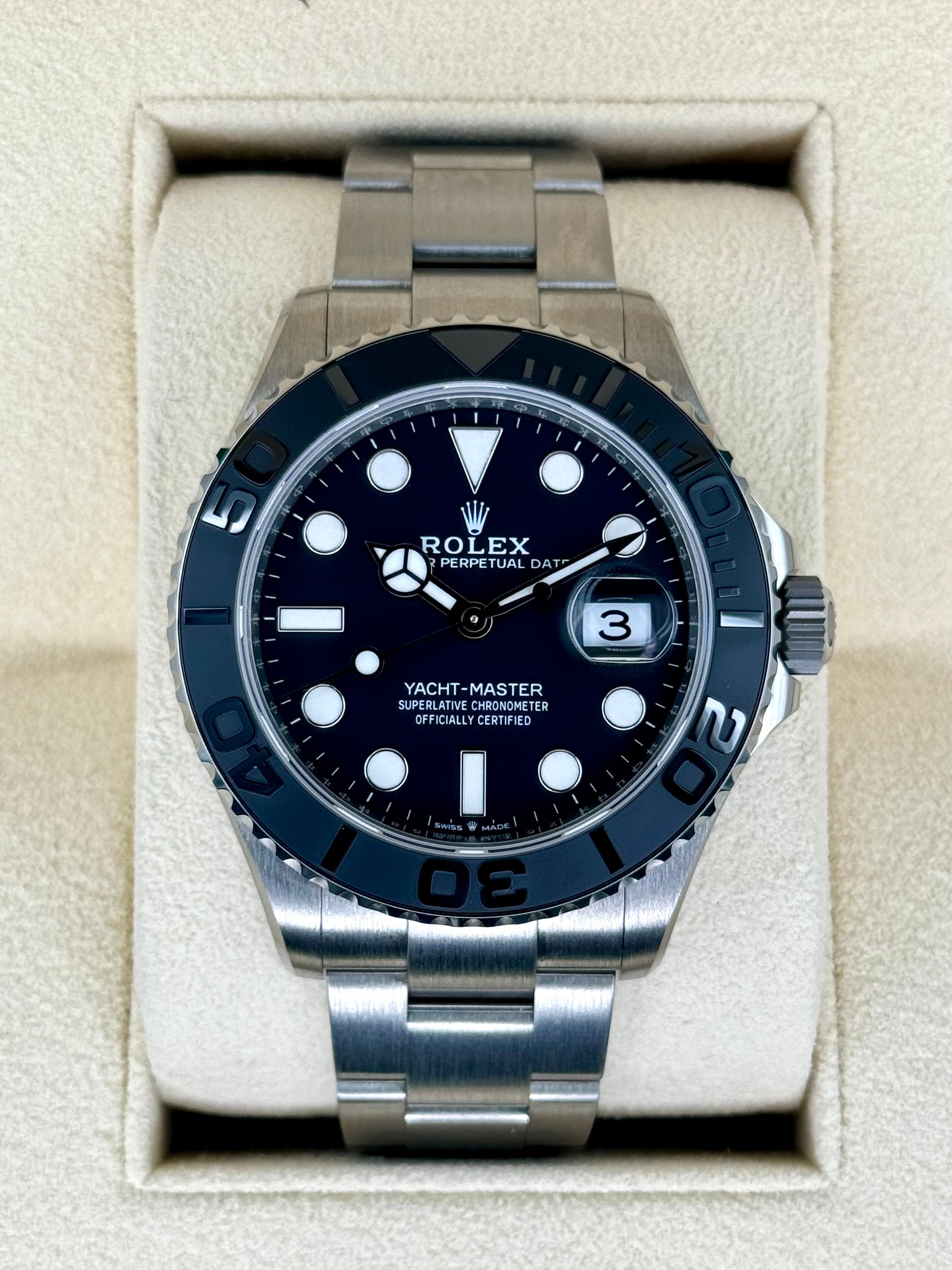 NEW 2024 Rolex Yacht-Master 42mm 226627 Titanium - MyWatchLLC