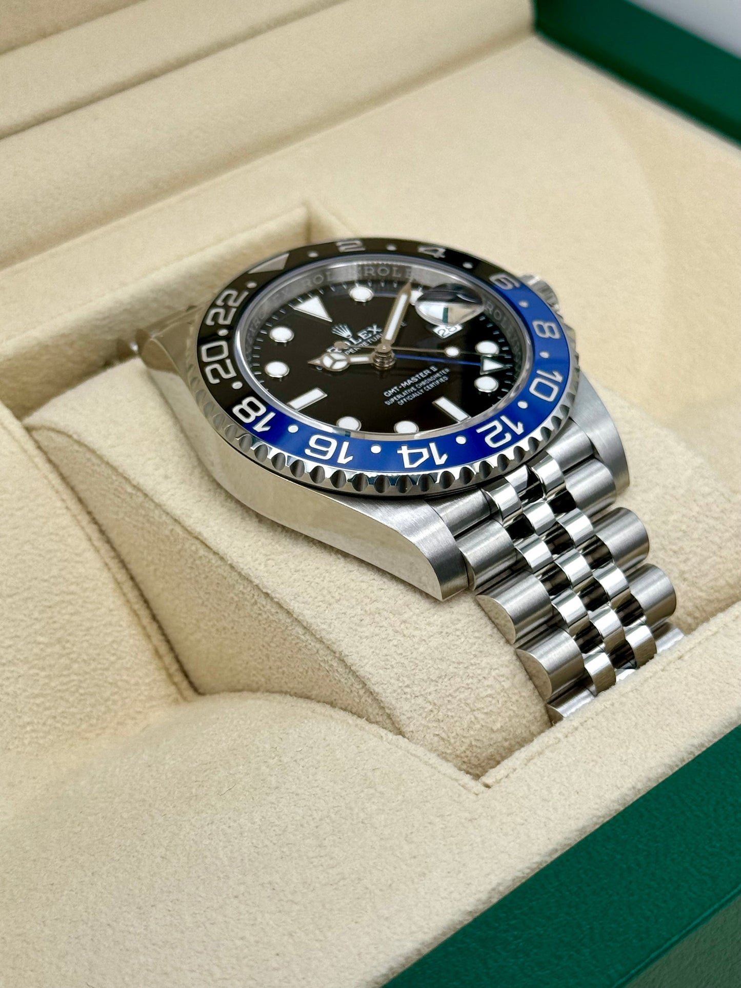 2023 Rolex GMT-Master II "Batgirl" 40mm 126710BLNR Jubilee Black Dial - MyWatchLLC