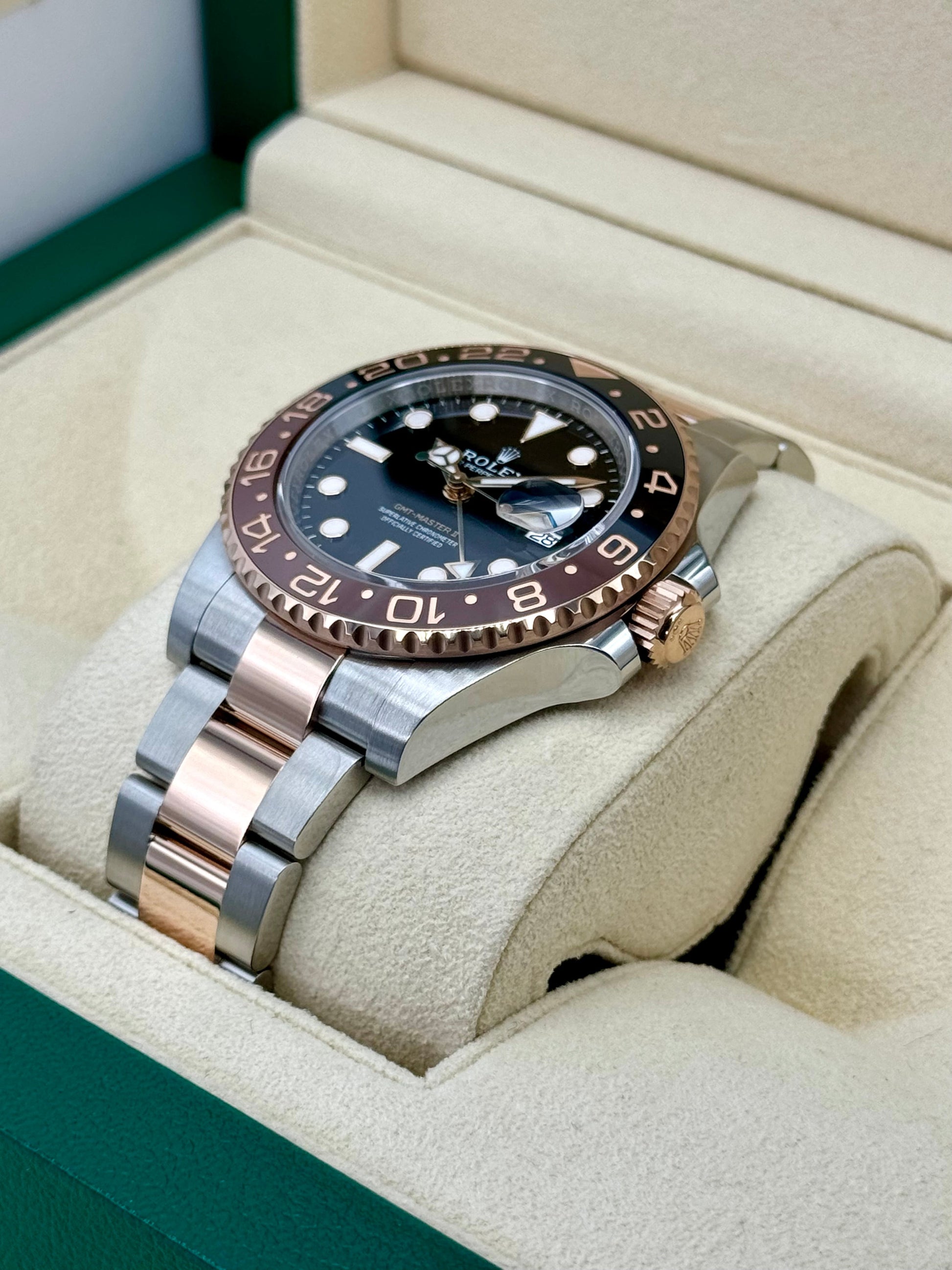 2022 Rolex GMT-Master II "Rootbeer" 40mm 126711CHNR Two-Tone - MyWatchLLC