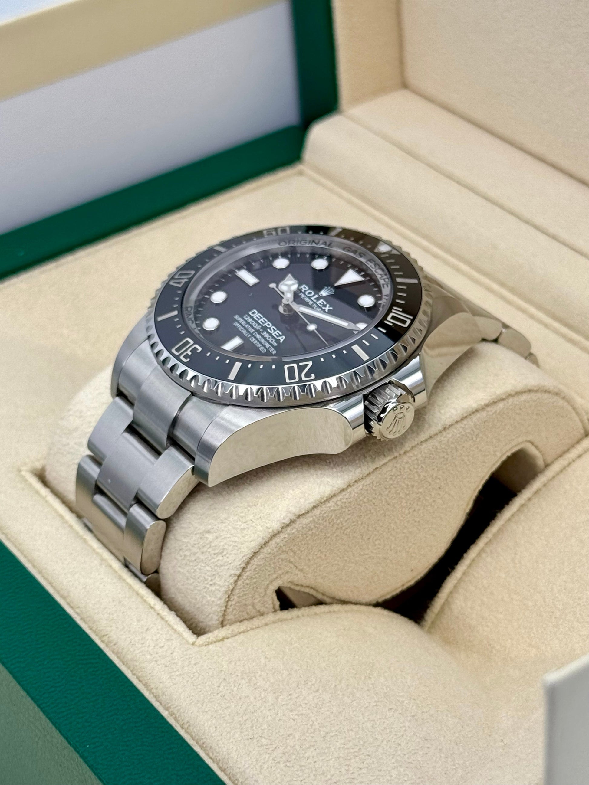 NEW 2024 Rolex Deepsea 44mm 136660 Stainless Steel Black Dial - MyWatchLLC