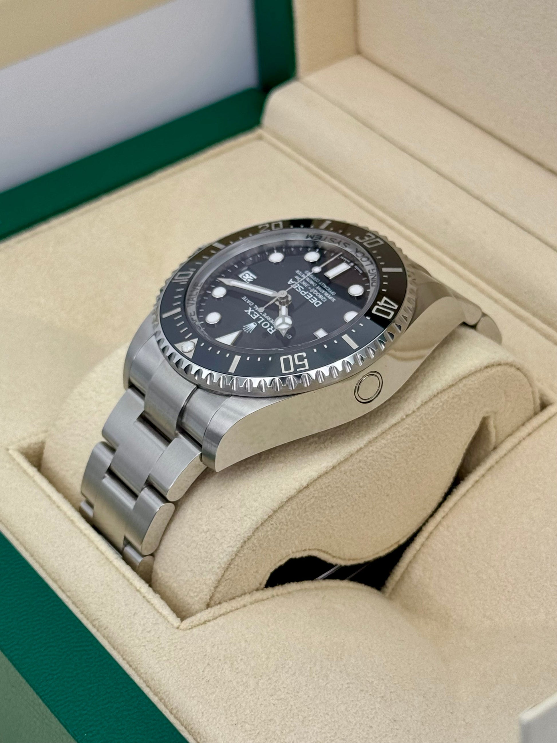 NEW 2024 Rolex Deepsea 44mm 136660 Stainless Steel Black Dial - MyWatchLLC