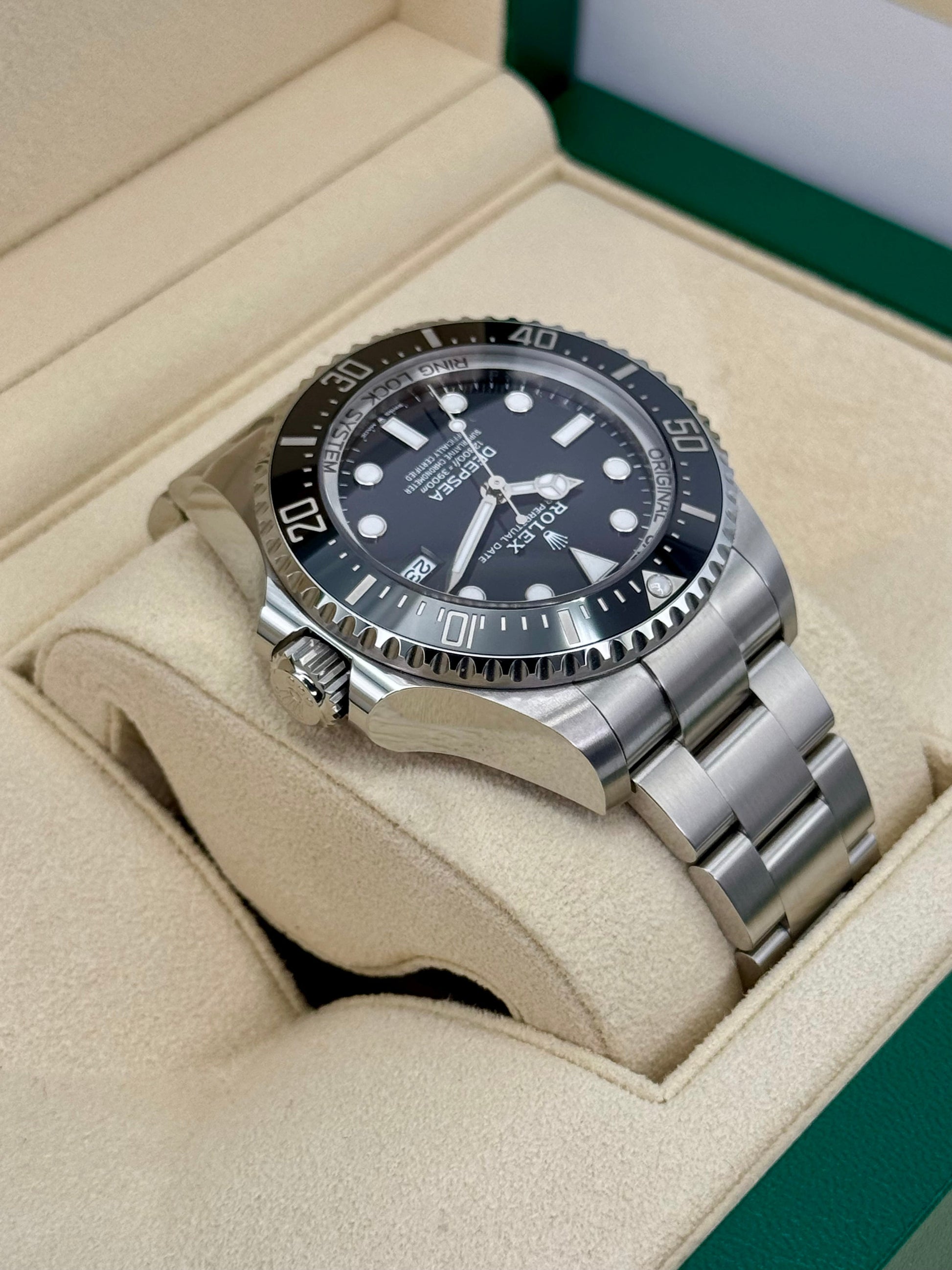NEW 2024 Rolex Deepsea 44mm 136660 Stainless Steel Black Dial - MyWatchLLC