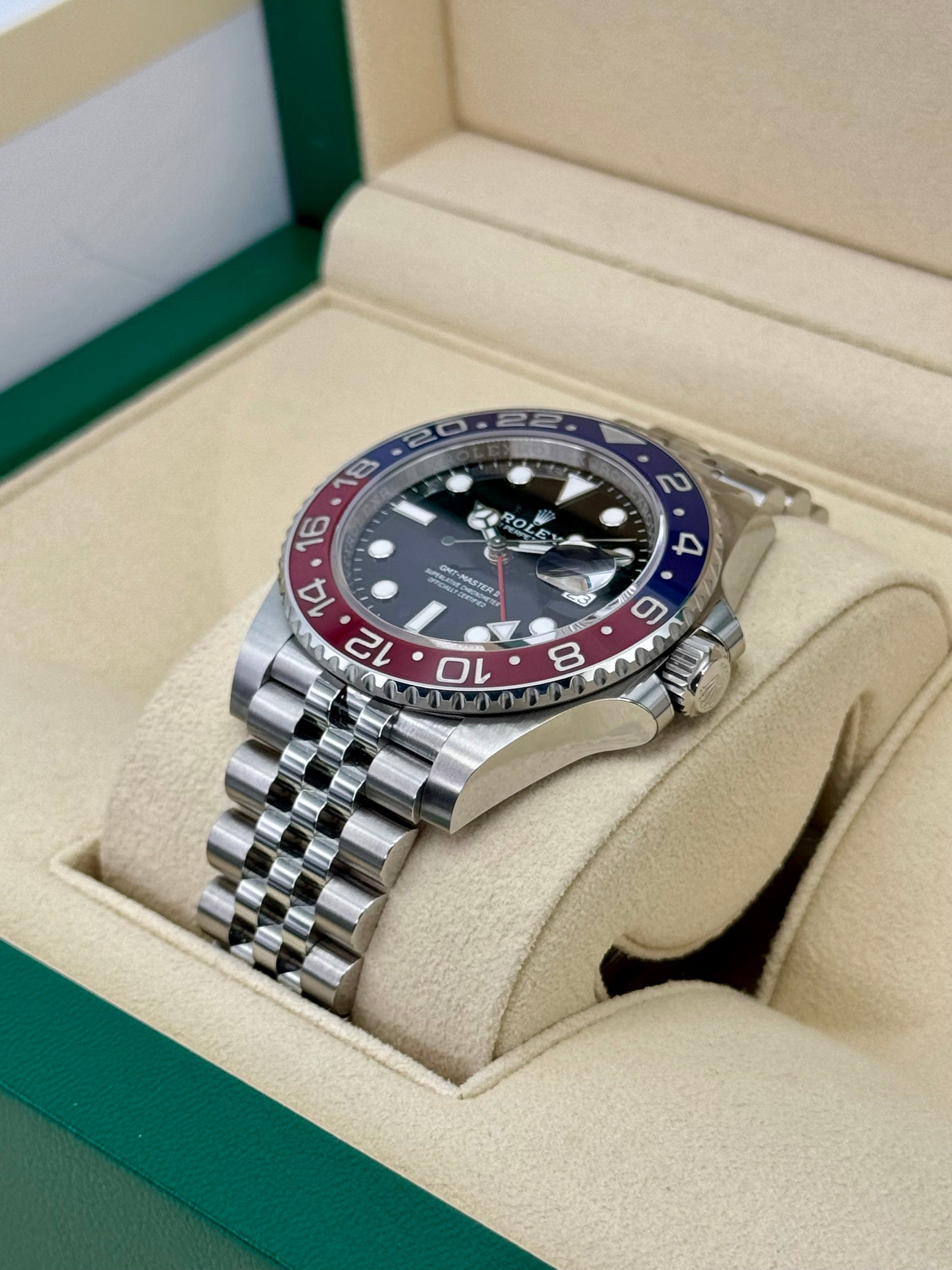 NEW 2024 Rolex GMT-Master II "Pepsi" 40mm 126710BLRO Jubilee - MyWatchLLC