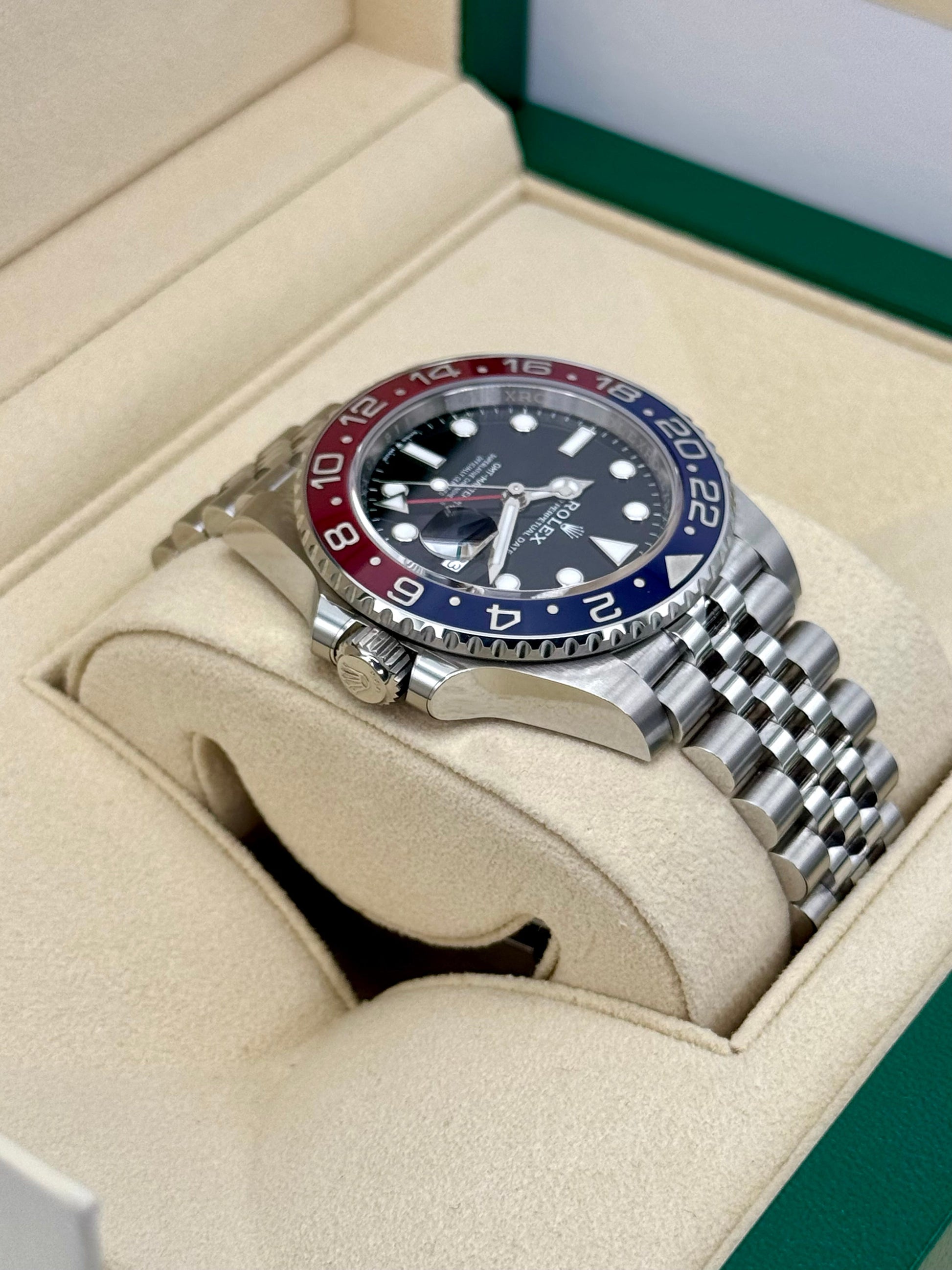 NEW 2024 Rolex GMT-Master II "Pepsi" 40mm 126710BLRO Jubilee - MyWatchLLC