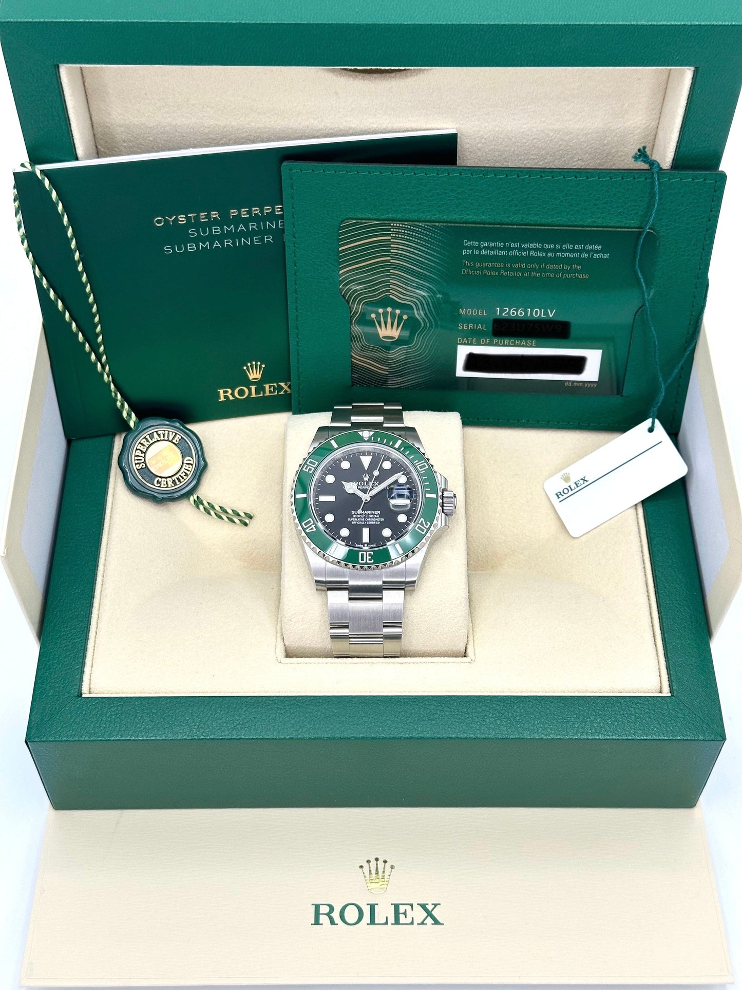 2022 Rolex Submariner “Starbucksâ€?41mm Black Dial 126610LV - MyWatchLLC