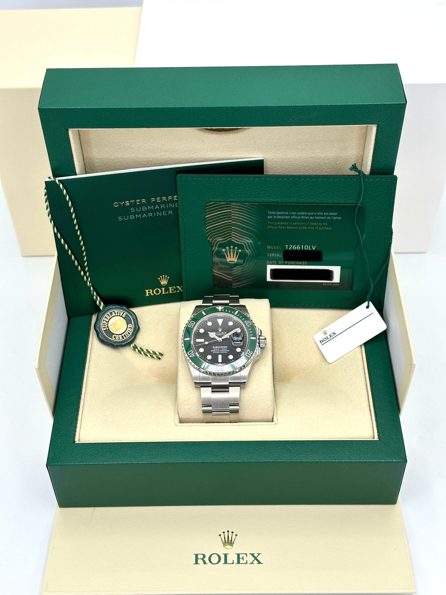 2022 Rolex Submariner “Starbucksâ€?41mm Black Dial 126610LV - MyWatchLLC
