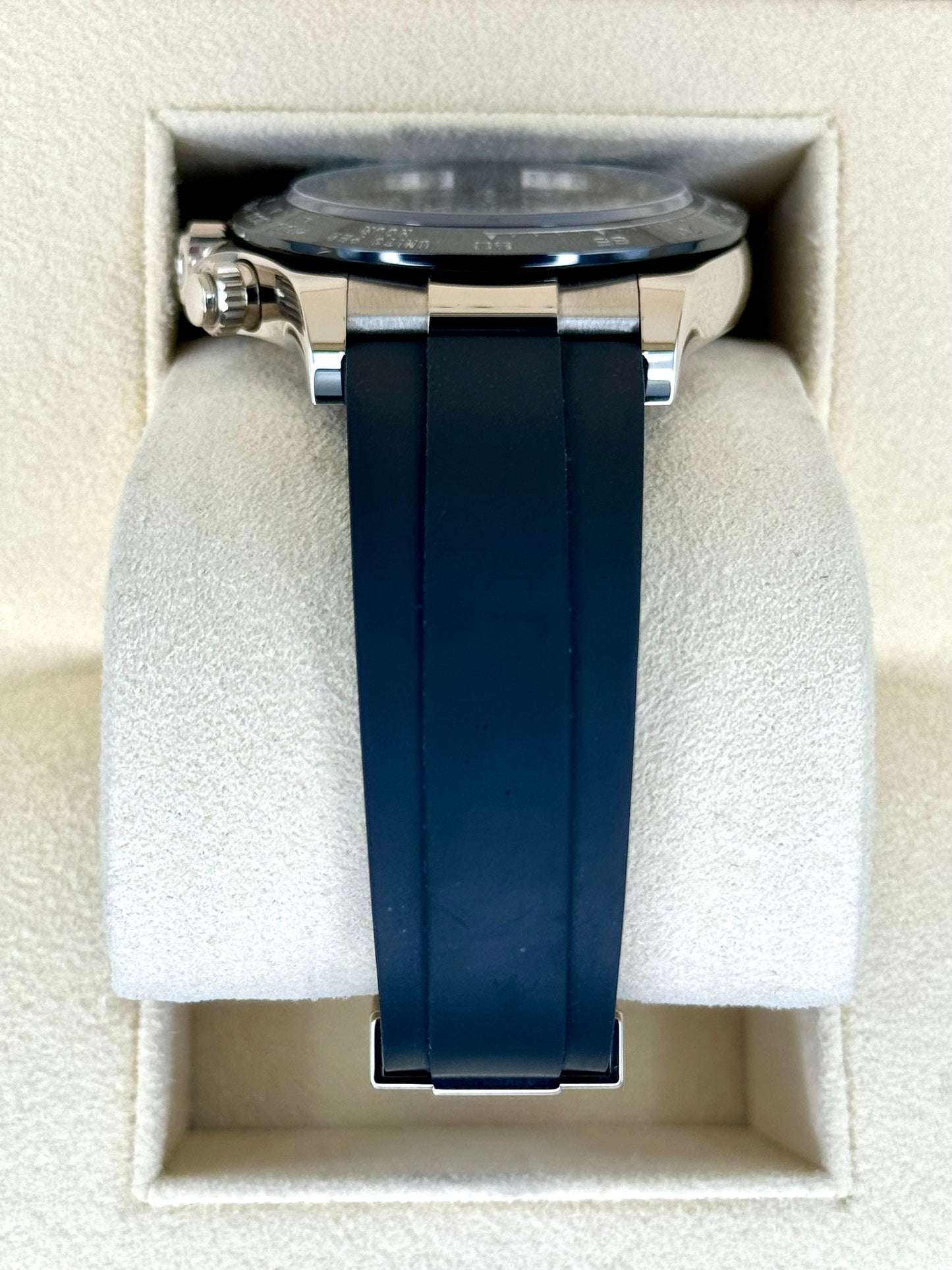 2022 Rolex Daytona 40mm 116519LN White Gold Silver Ghost Dial - MyWatchLLC