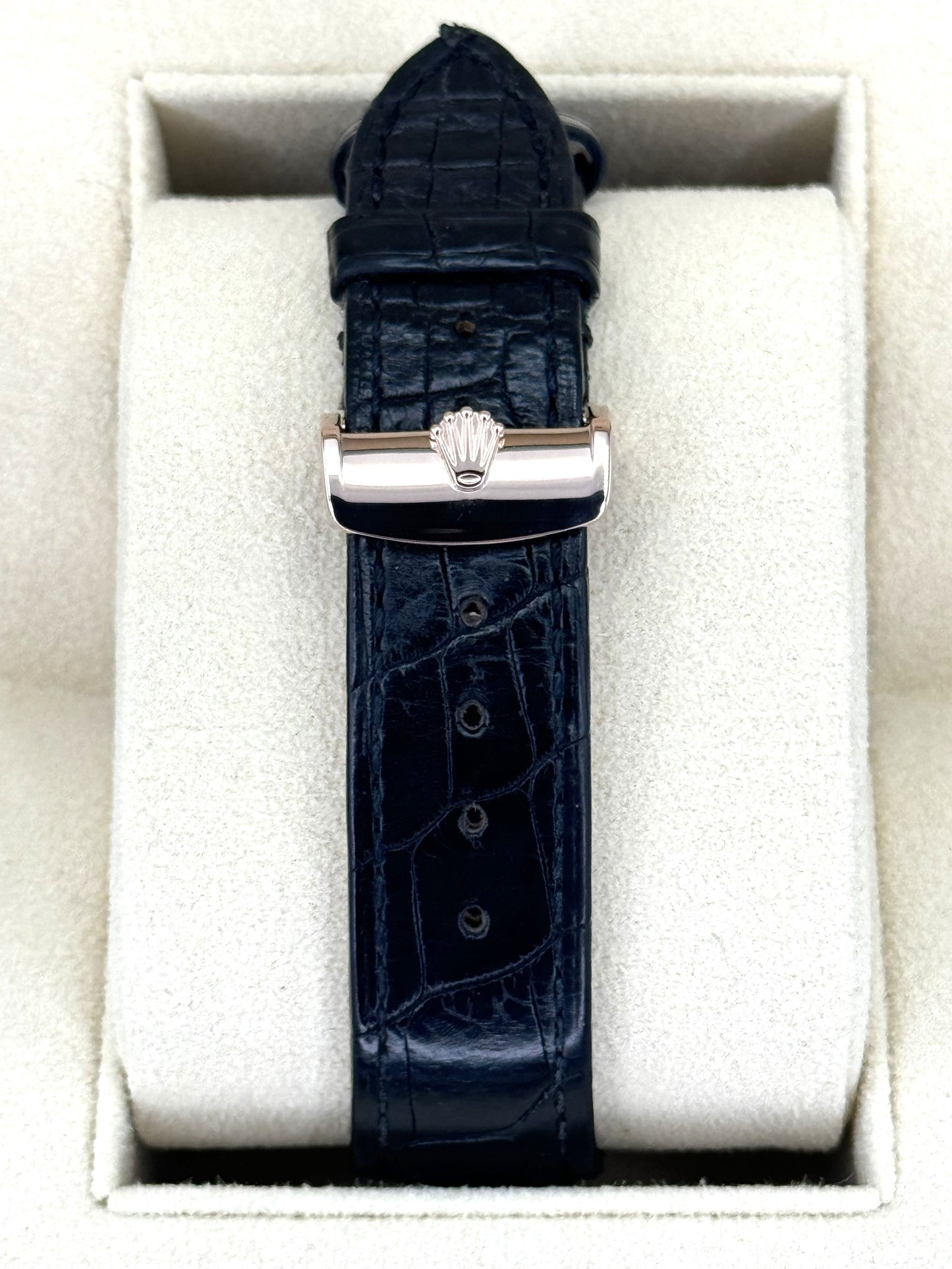 2019 Rolex Cellini Moonphase 39mm 50535 Rose Gold White Dial - MyWatchLLC