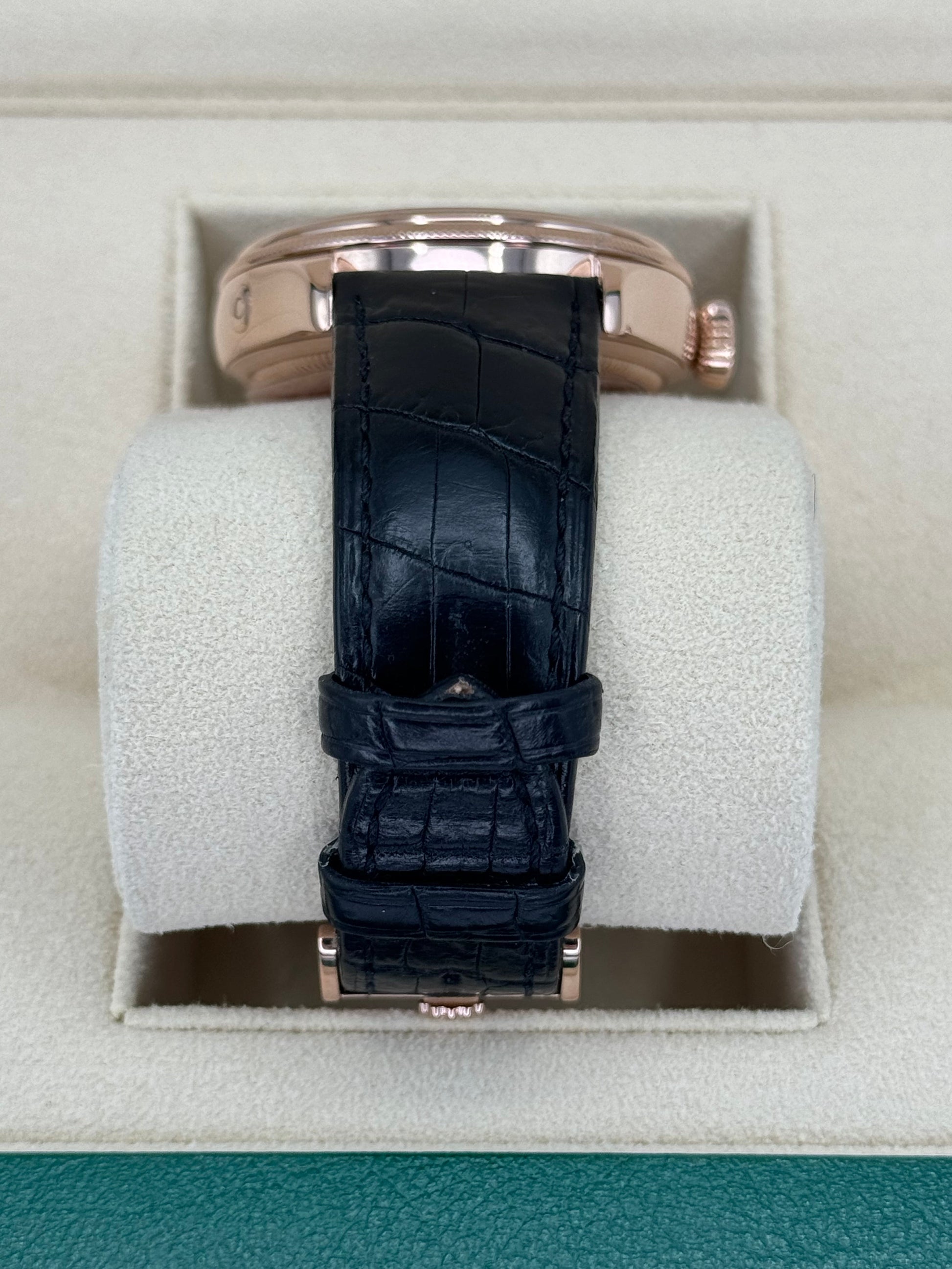 2019 Rolex Cellini Moonphase 39mm 50535 Rose Gold White Dial - MyWatchLLC