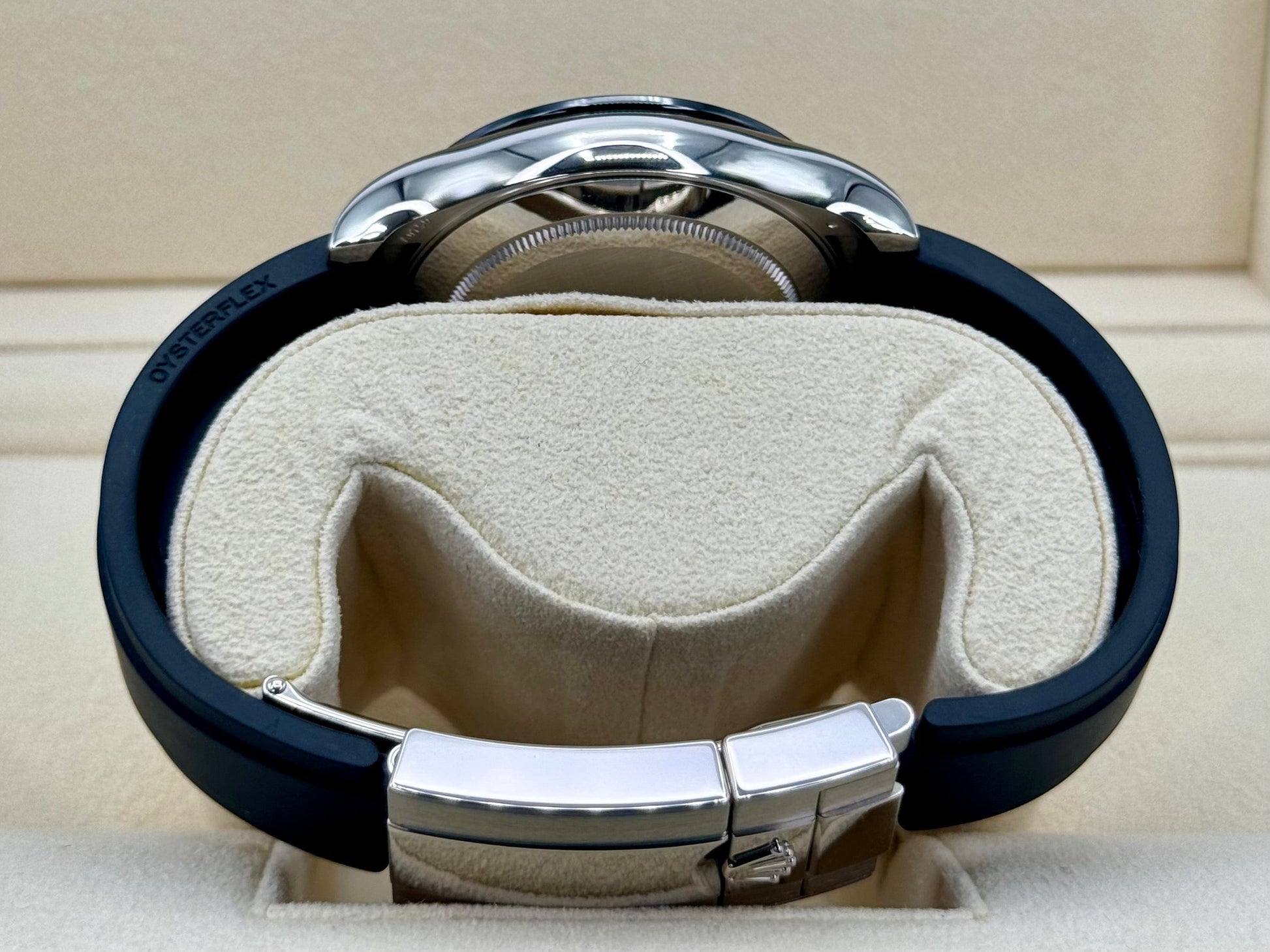 2022 Rolex Daytona 40mm 116519LN White Gold Silver Ghost Dial - MyWatchLLC