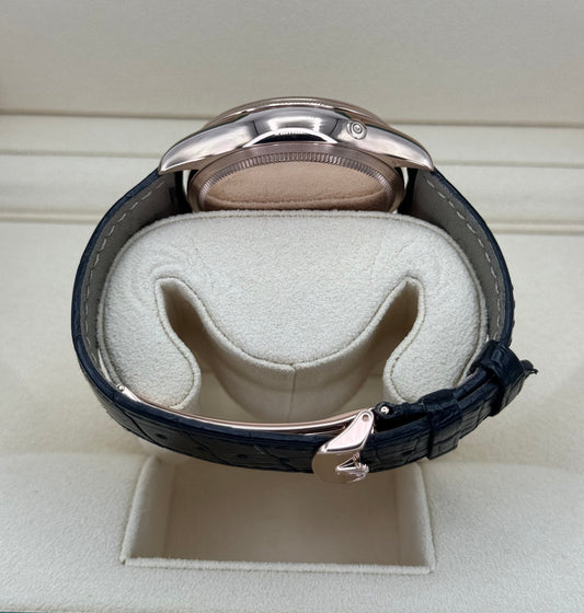 2019 Rolex Cellini Moonphase 39mm 50535 Rose Gold White Dial - MyWatchLLC